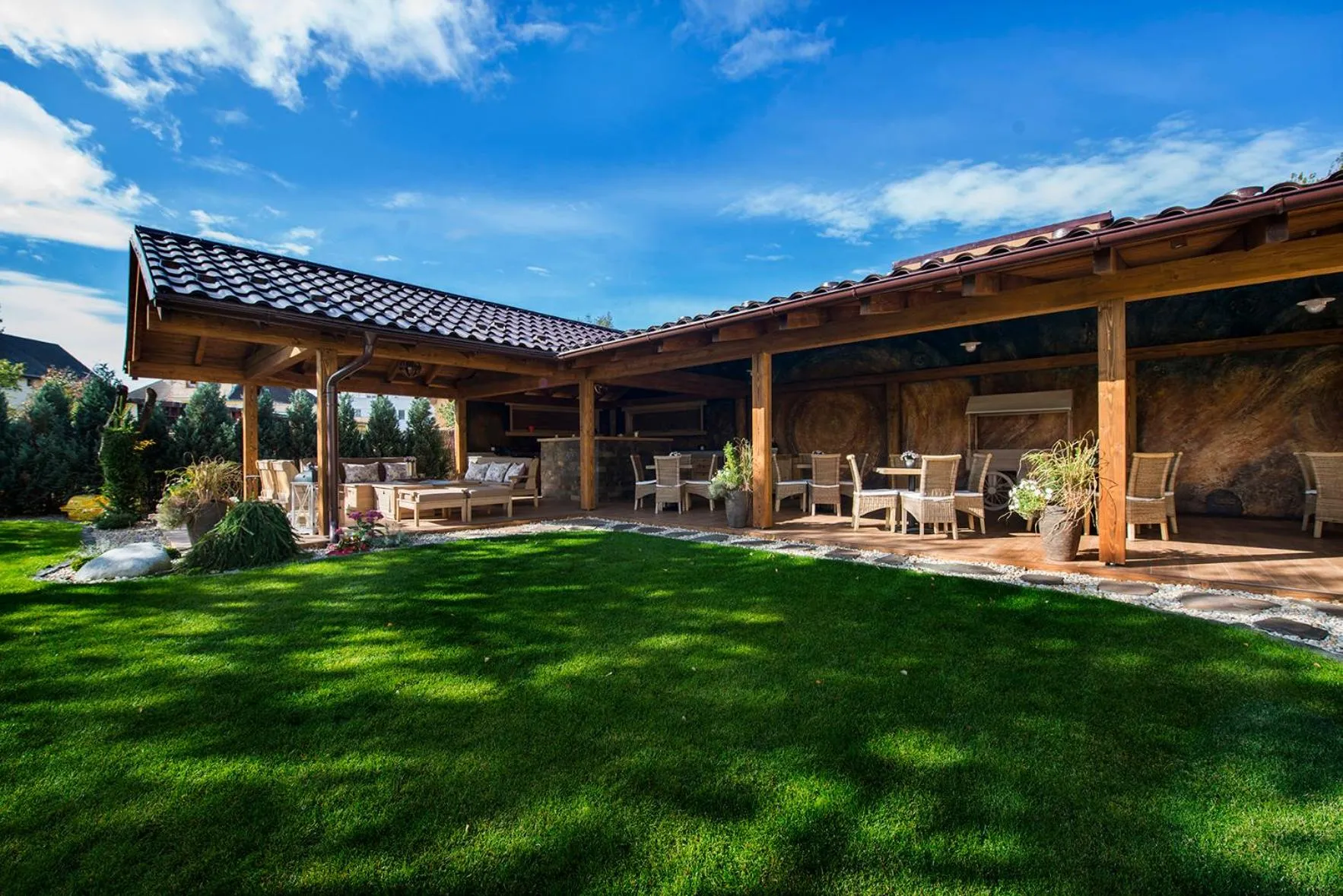 Garden in Wellness Penzión Vila Mery