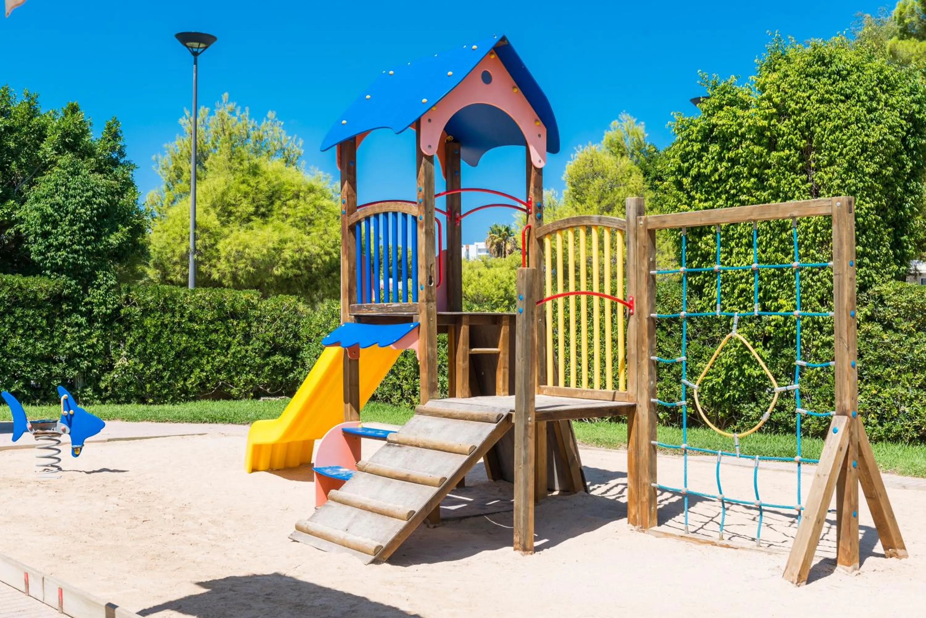 Children play ground in Alcudia Beach Apartments