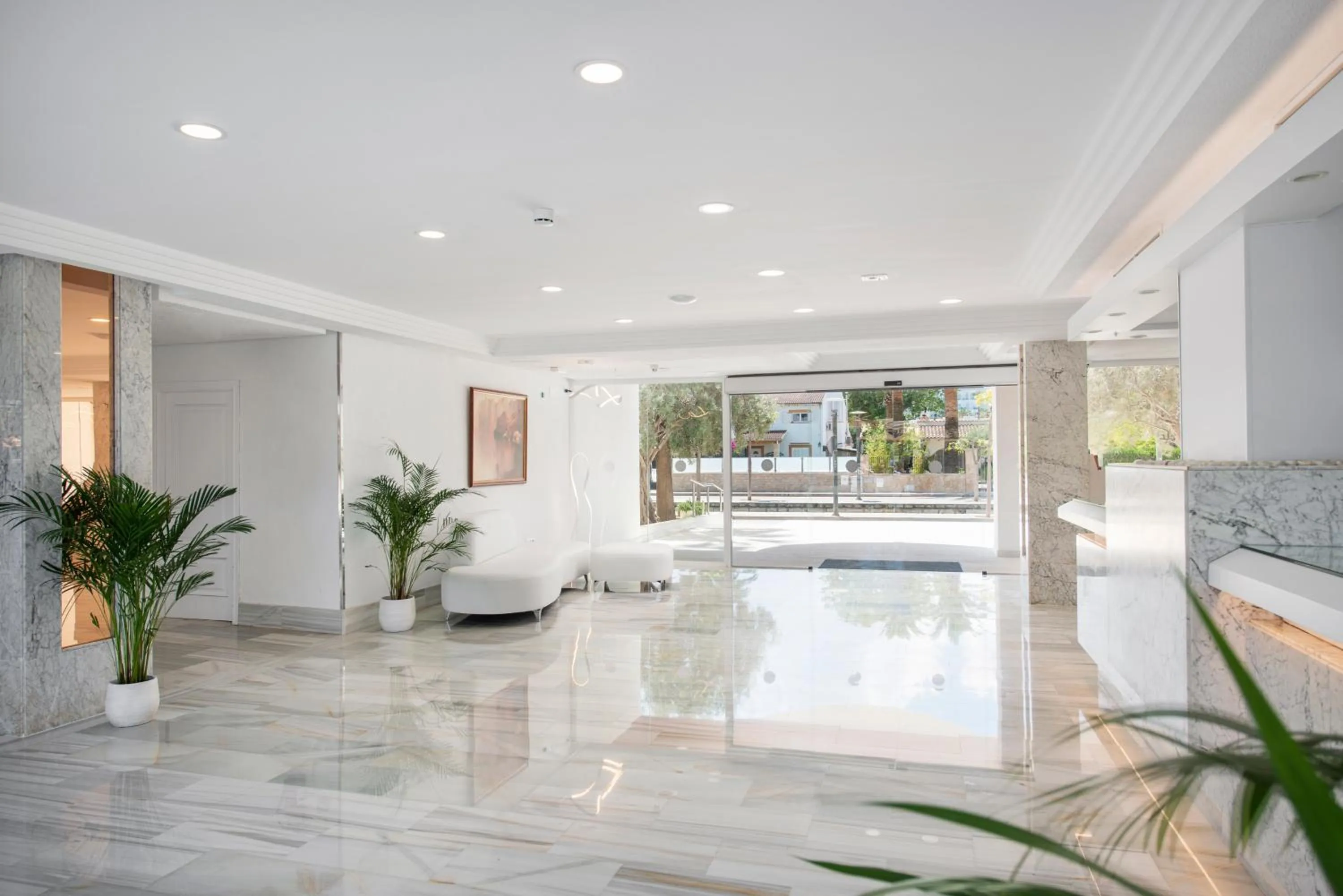 Lobby or reception in Alcudia Beach Apartments