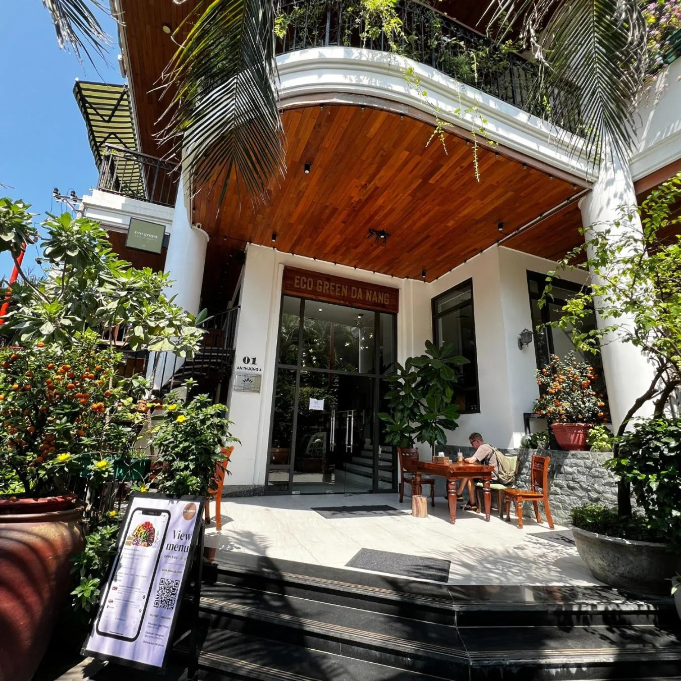 Property building in Eco Green Boutique Hotel Da Nang