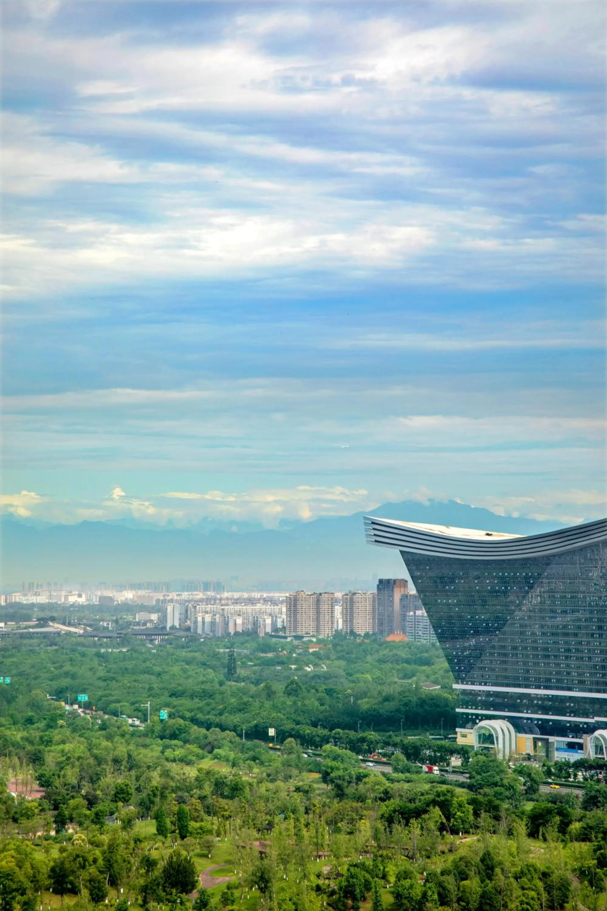 Property building in InterContinental Century City Chengdu