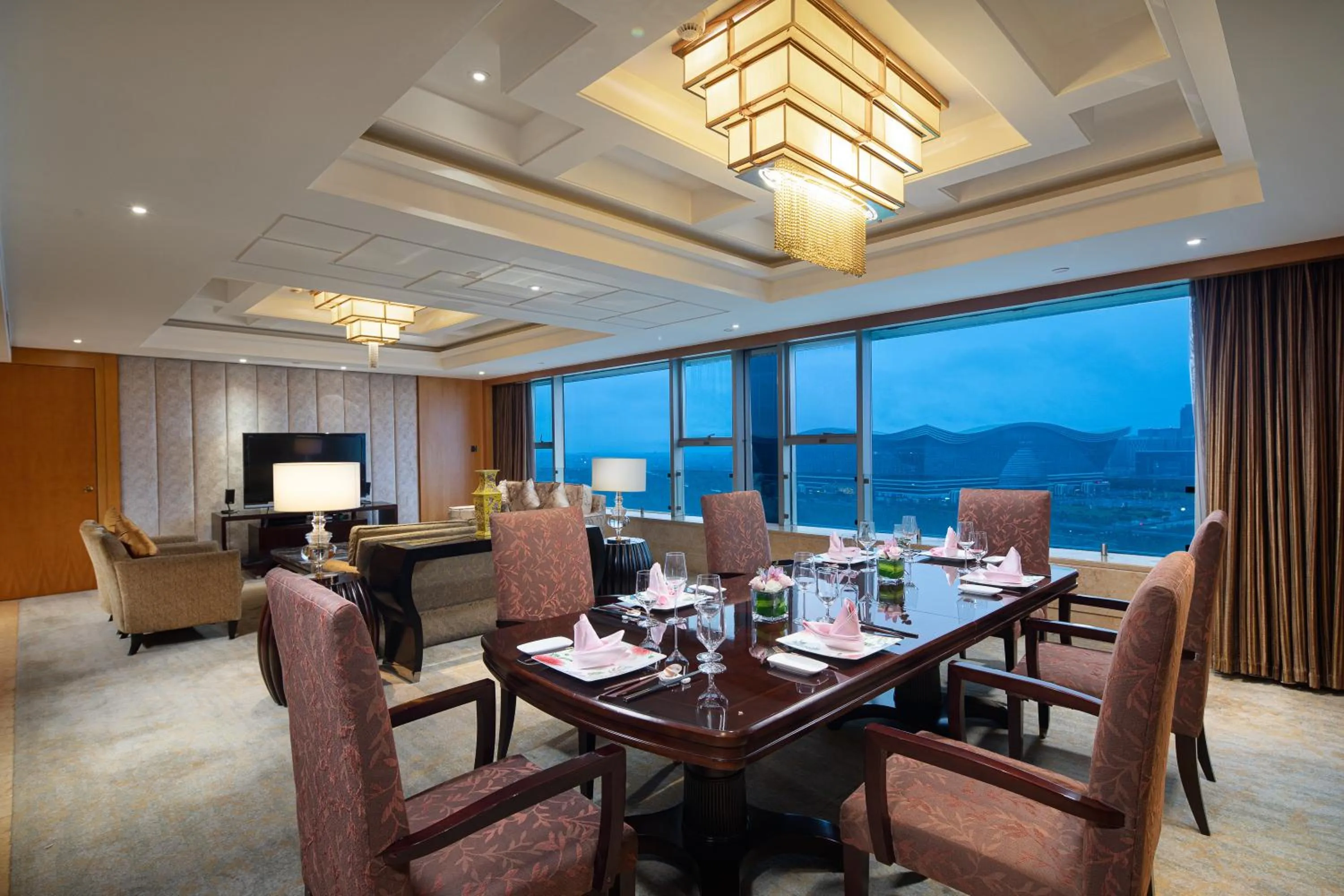 Living room in InterContinental Century City Chengdu