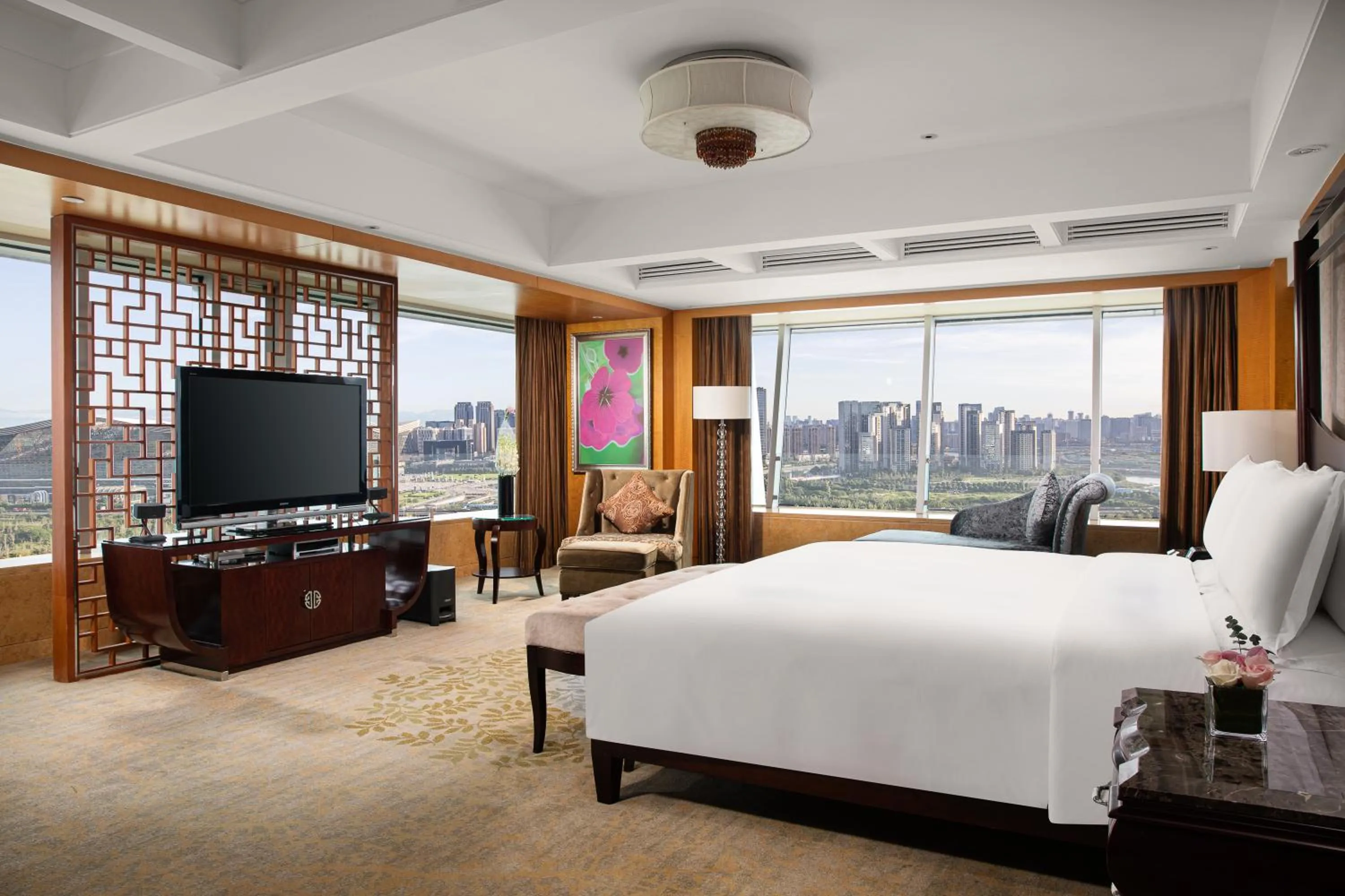 Bedroom, Bed in InterContinental Century City Chengdu