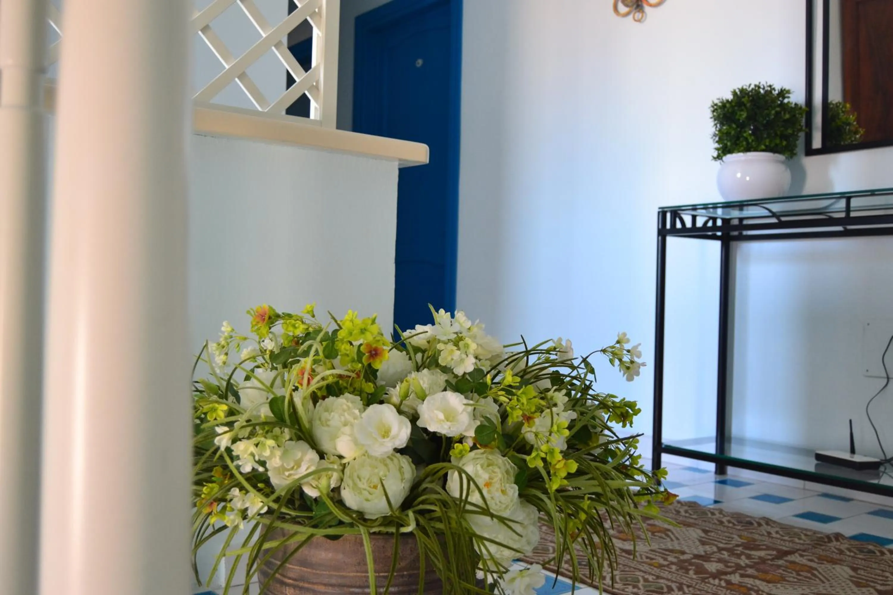 Decorative detail in Hotel La Lampara