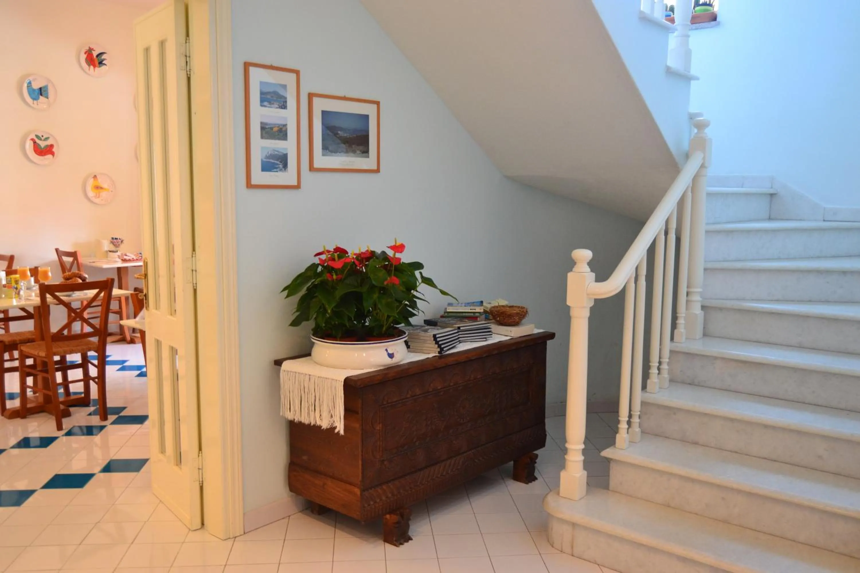 Decorative detail in Hotel La Lampara