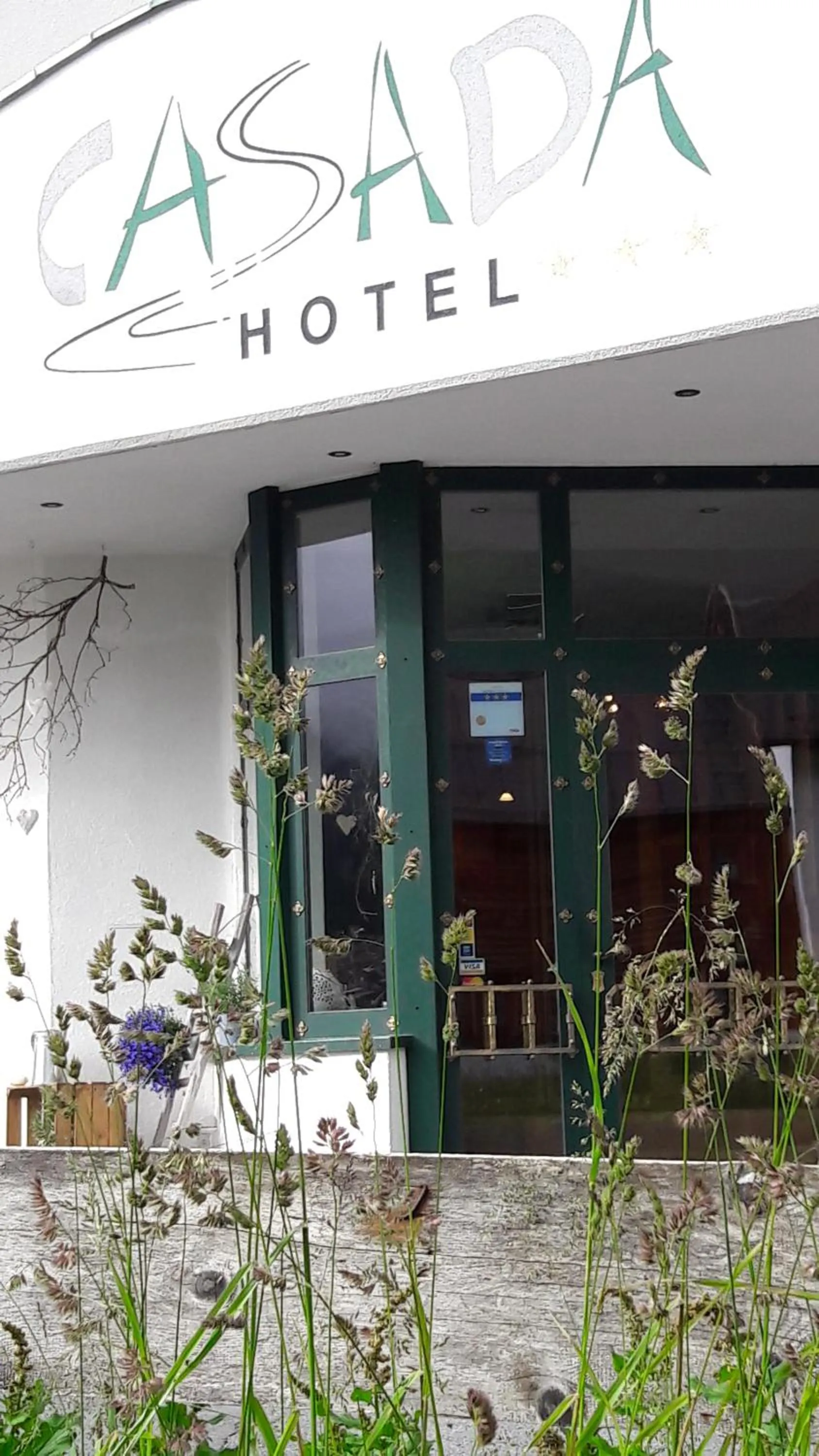 Facade/entrance in Hotel Casada - Silvretta Premium Card Betrieb