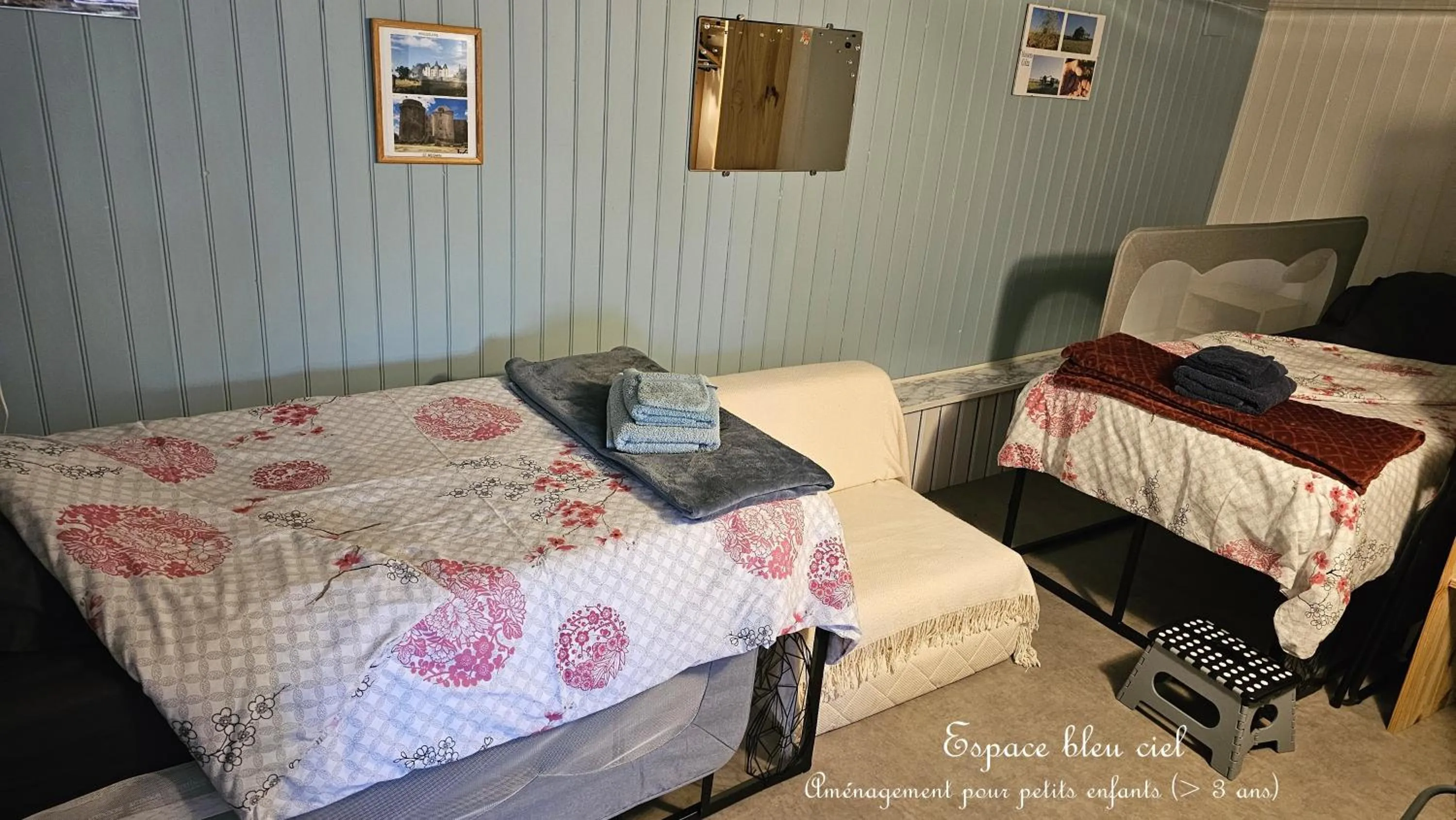 Bedroom, Bed in Chambre d'Hôtes le Gachignard