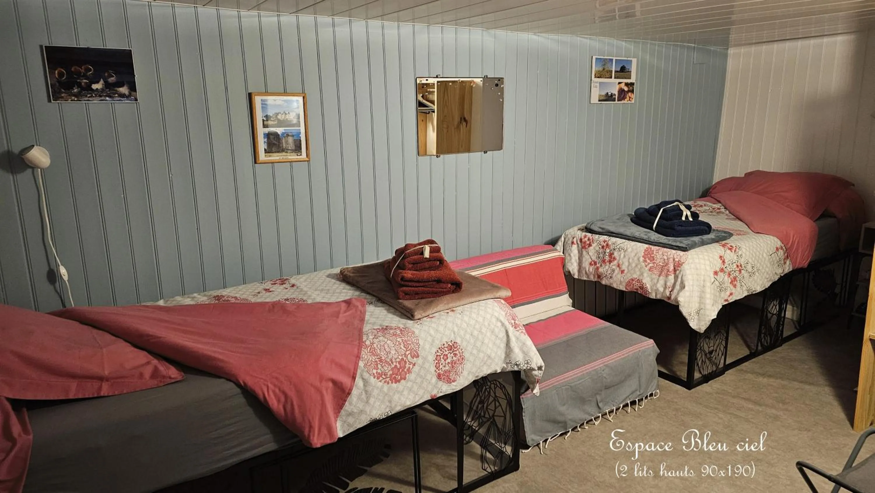 Bed in Chambre d'Hôtes le Gachignard