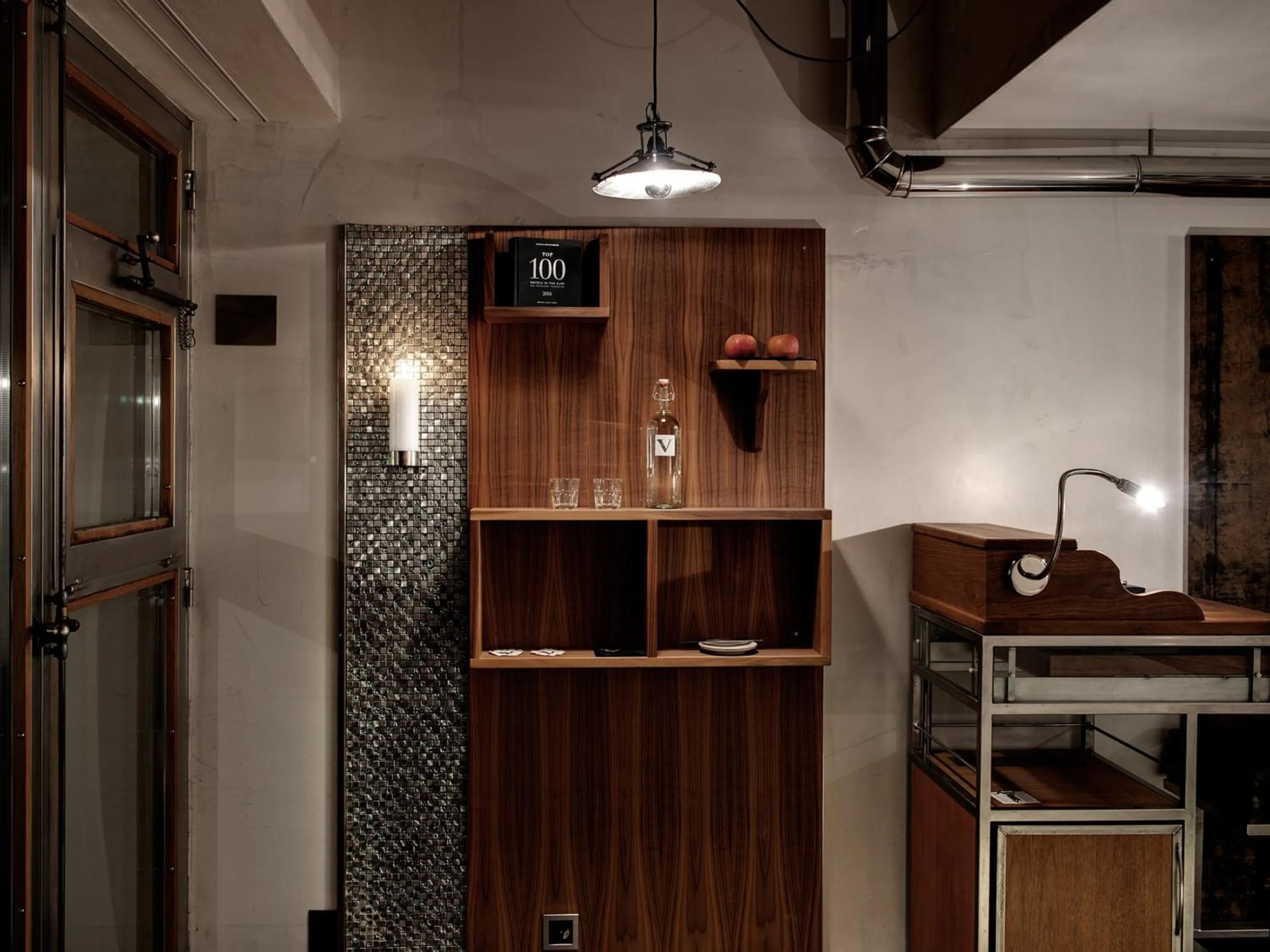 Decorative detail in Backstage Boutique SPA Hotel