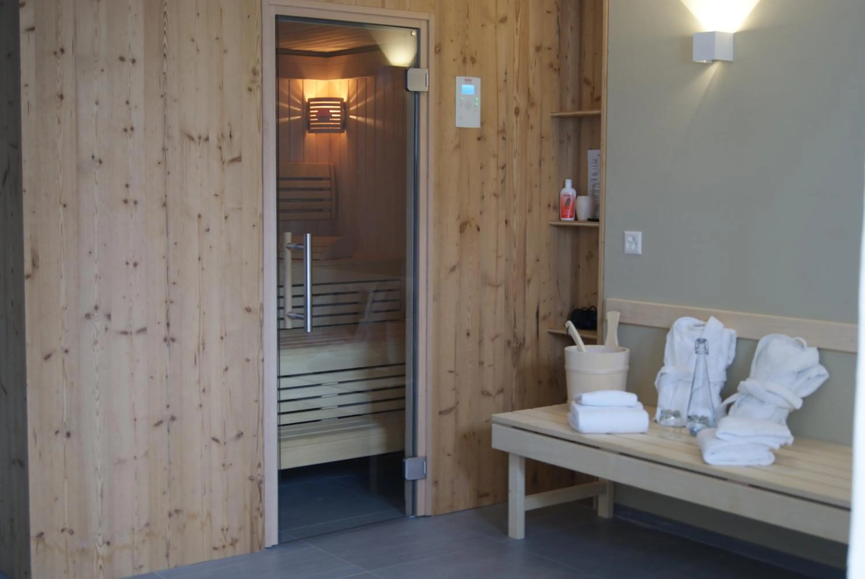 Sauna in Hotel Ucliva