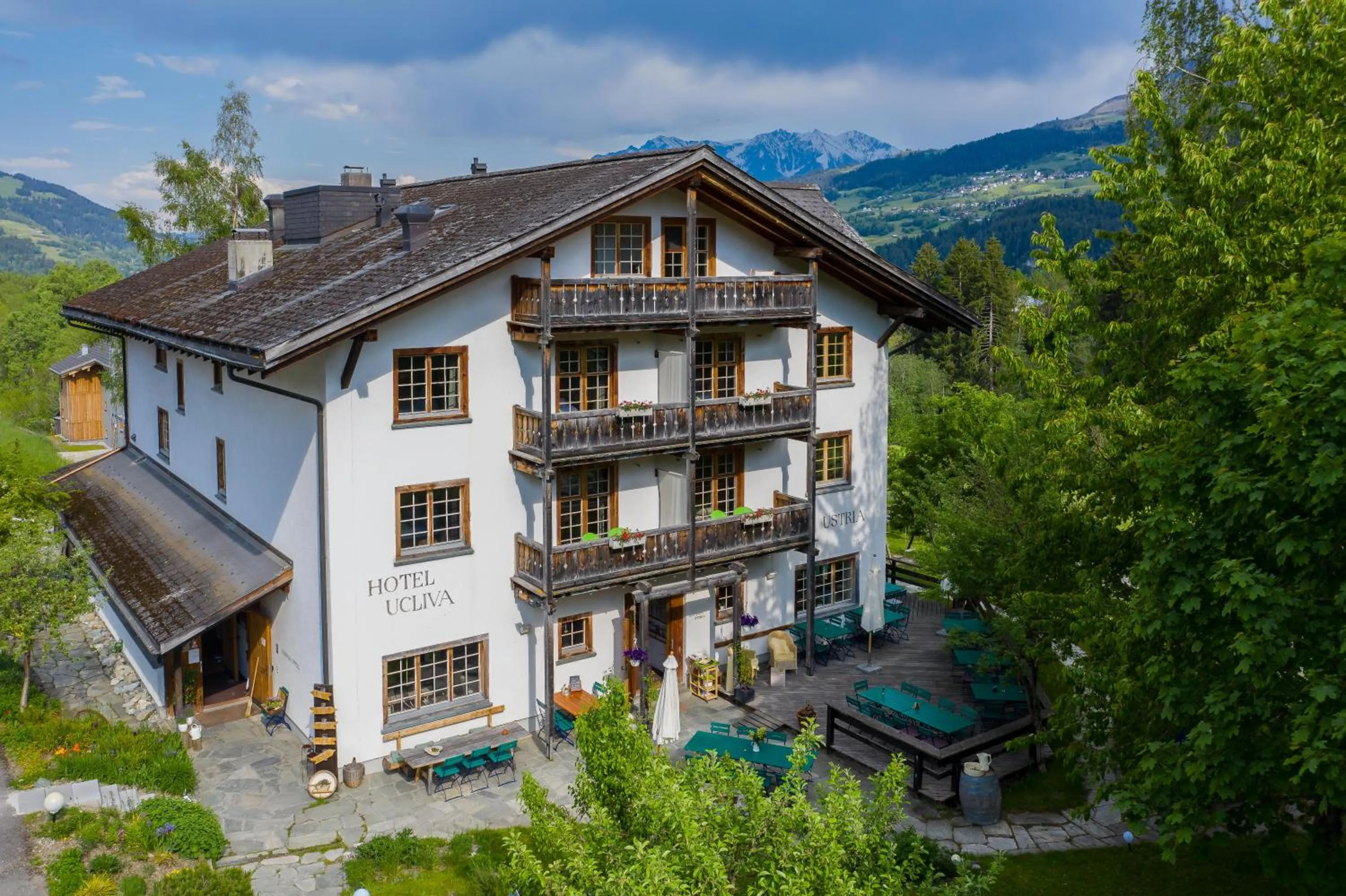 Bird's eye view in Hotel Ucliva