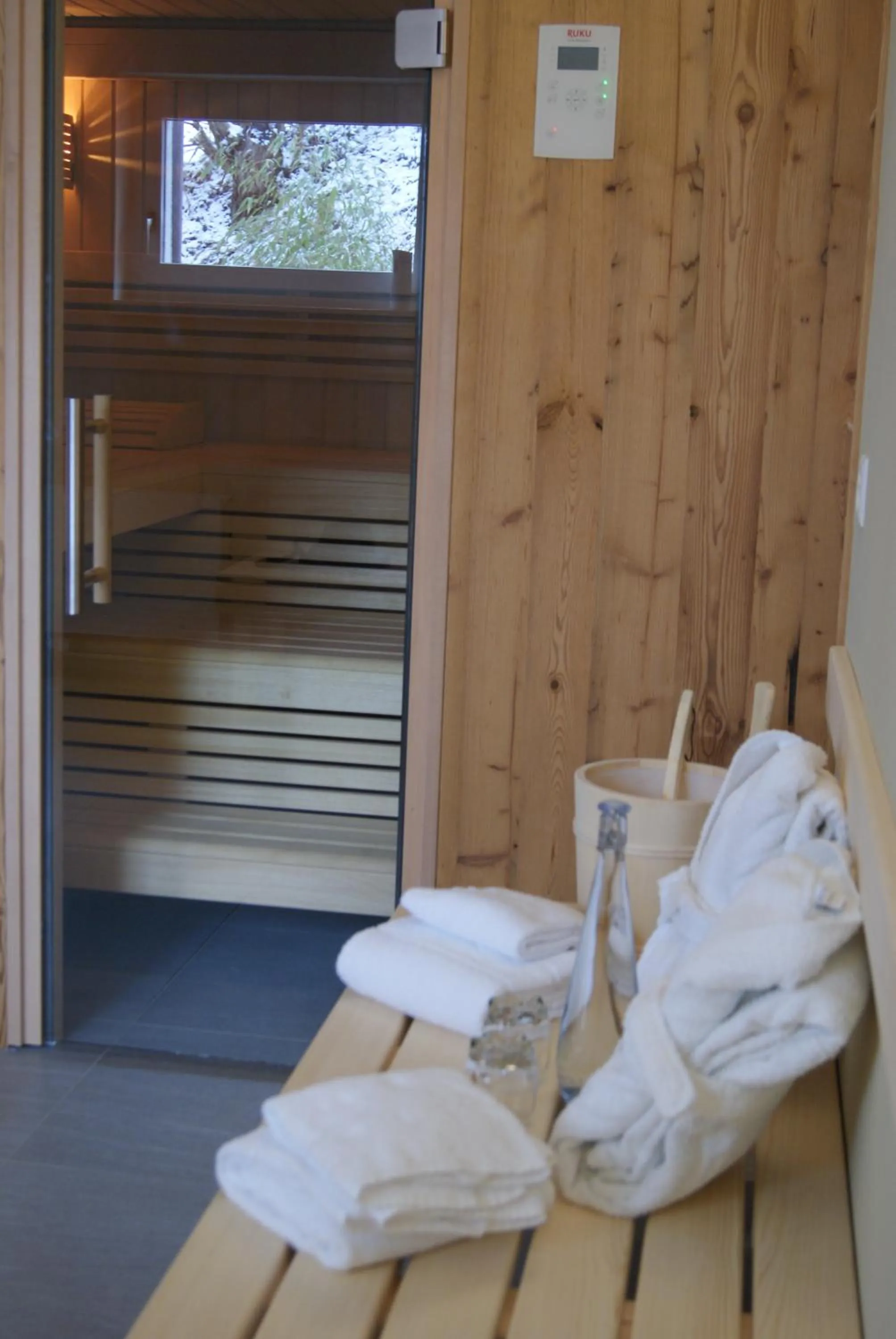 Sauna in Hotel Ucliva