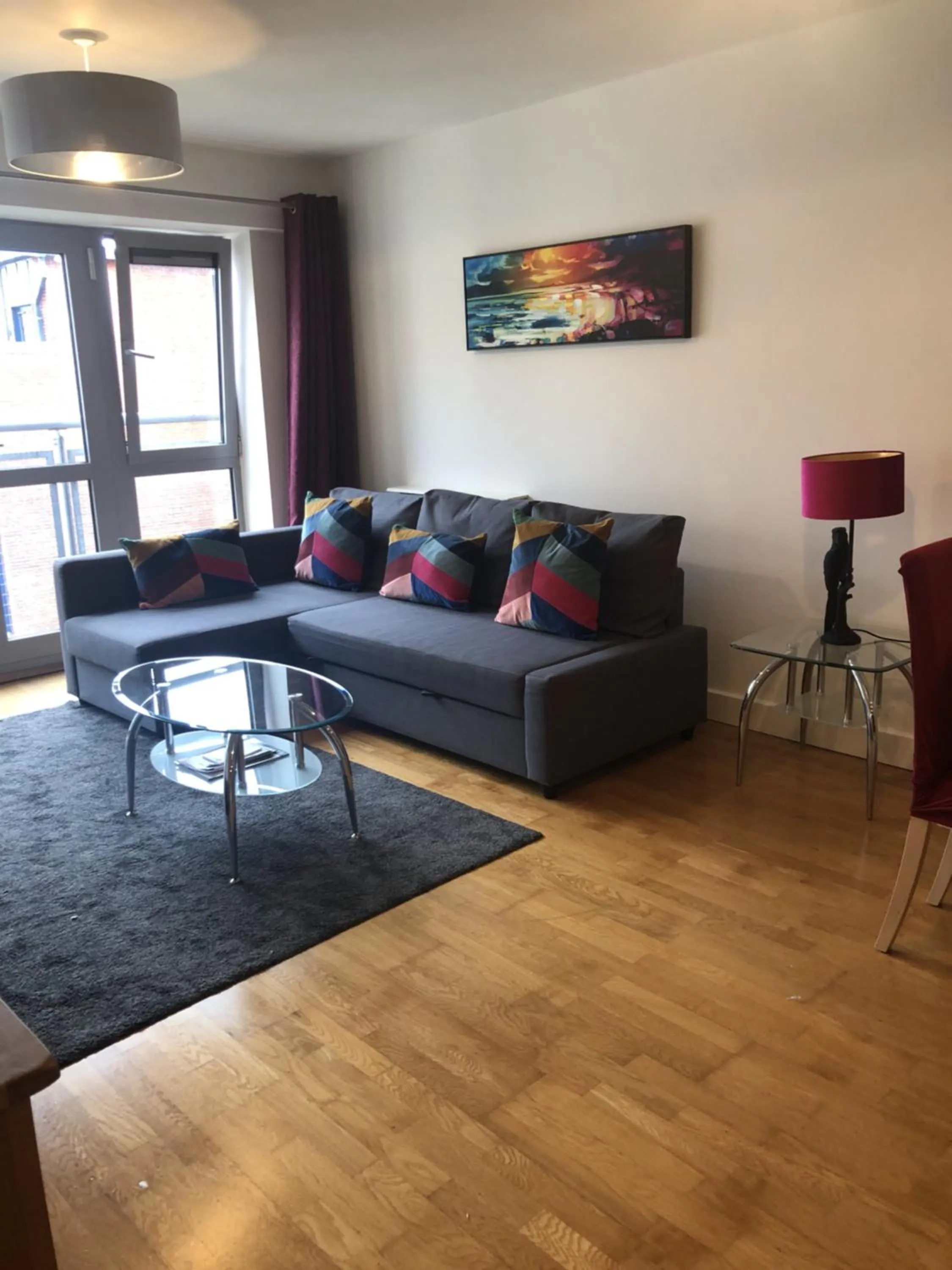 Living room in Hamilton Court Apartments from Your Stay Bristol