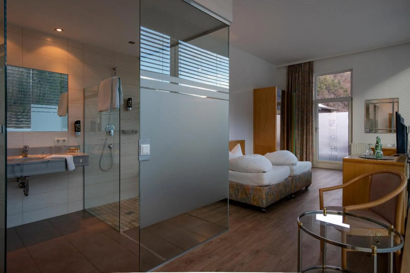 Bed in Hotel Bruggner Stub`n