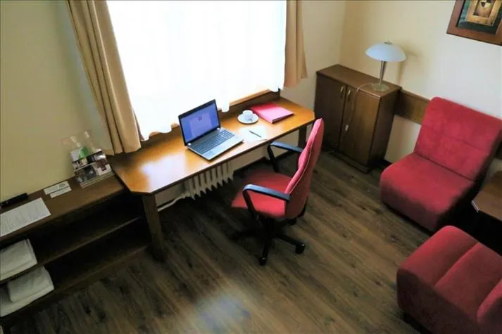 Seating area in Hotel Baltaci U Náhonu