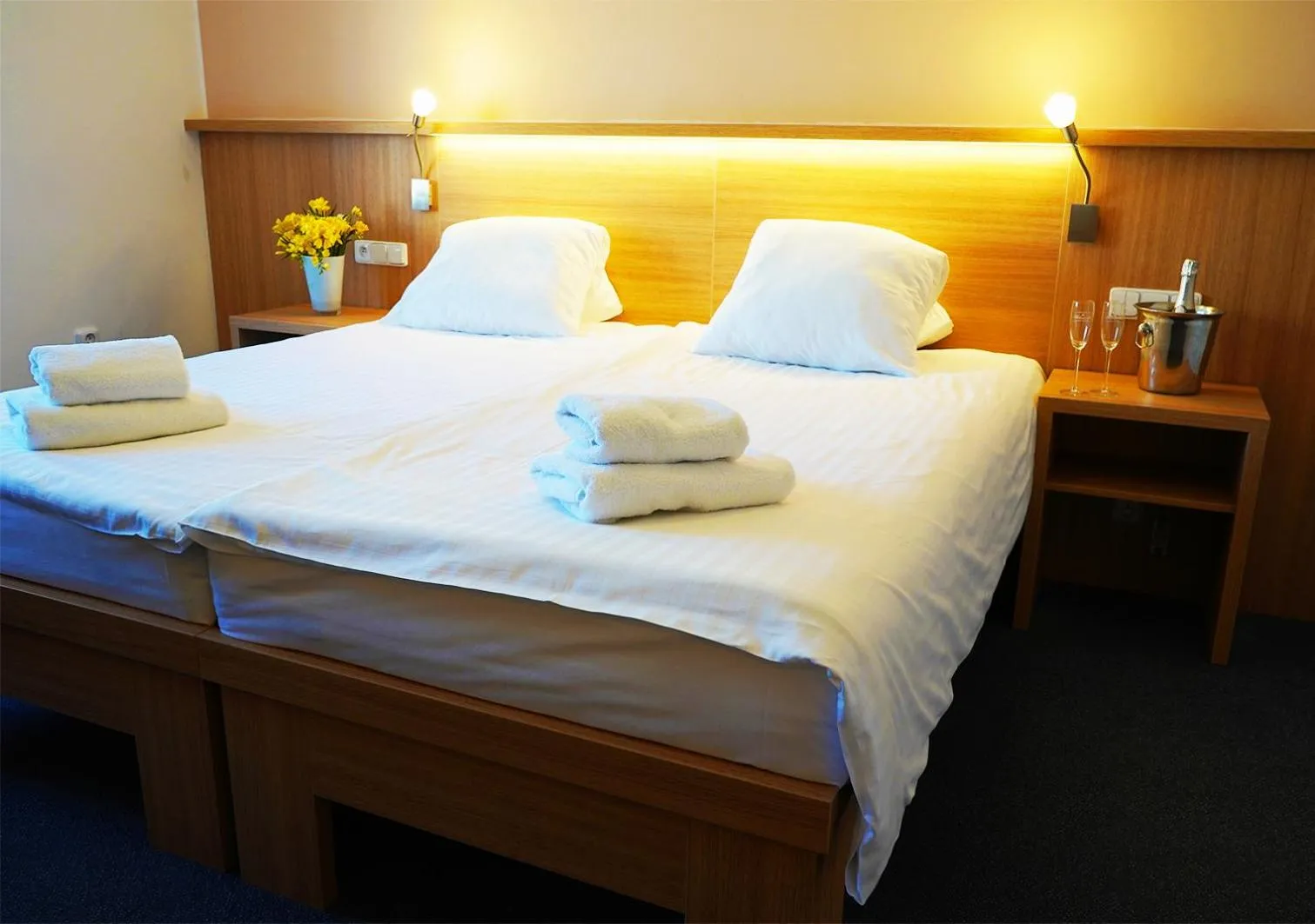 Bed in Hotel Baltaci U Náhonu