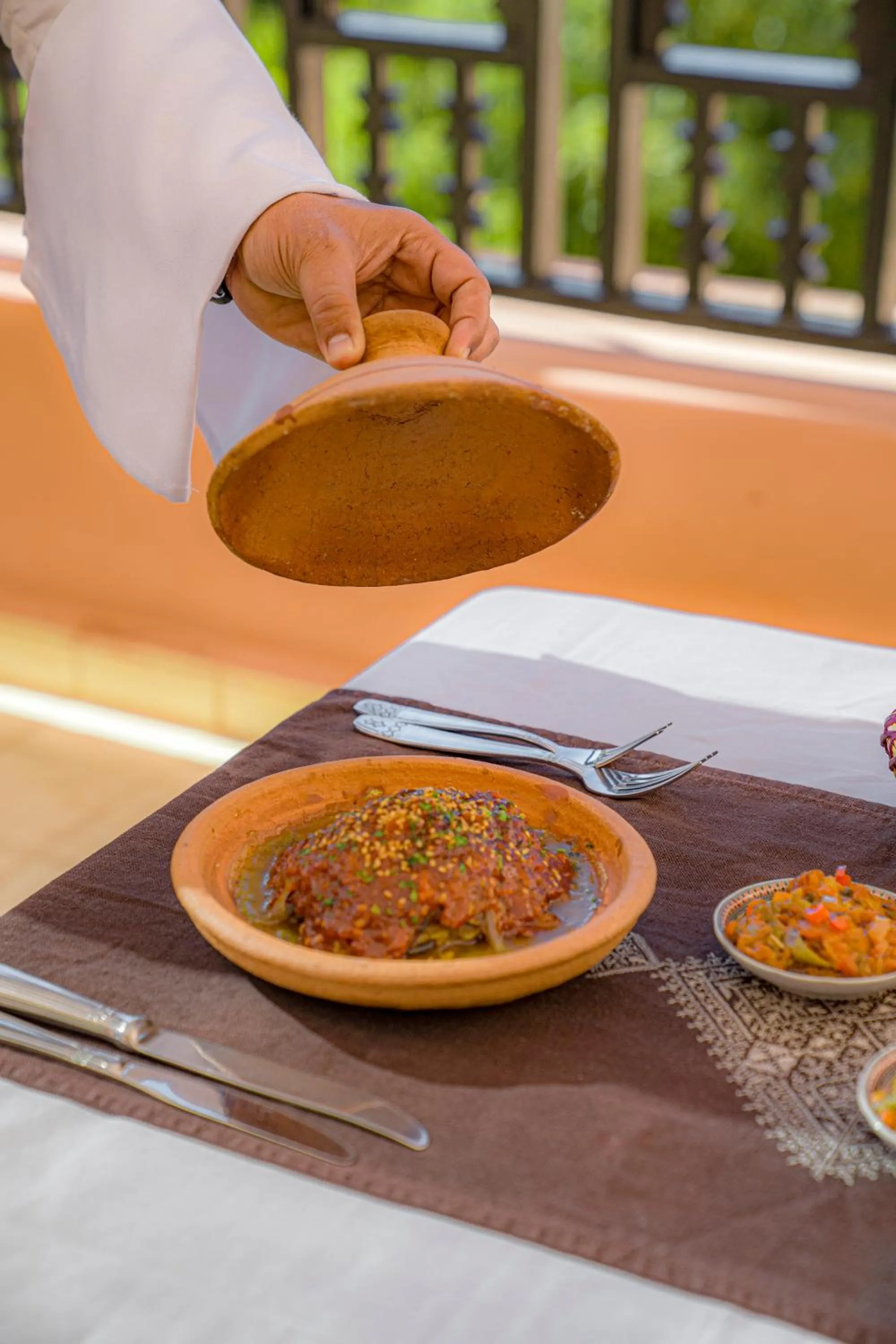 Food and drinks in Kasbah Agounsane Hotel & Spa