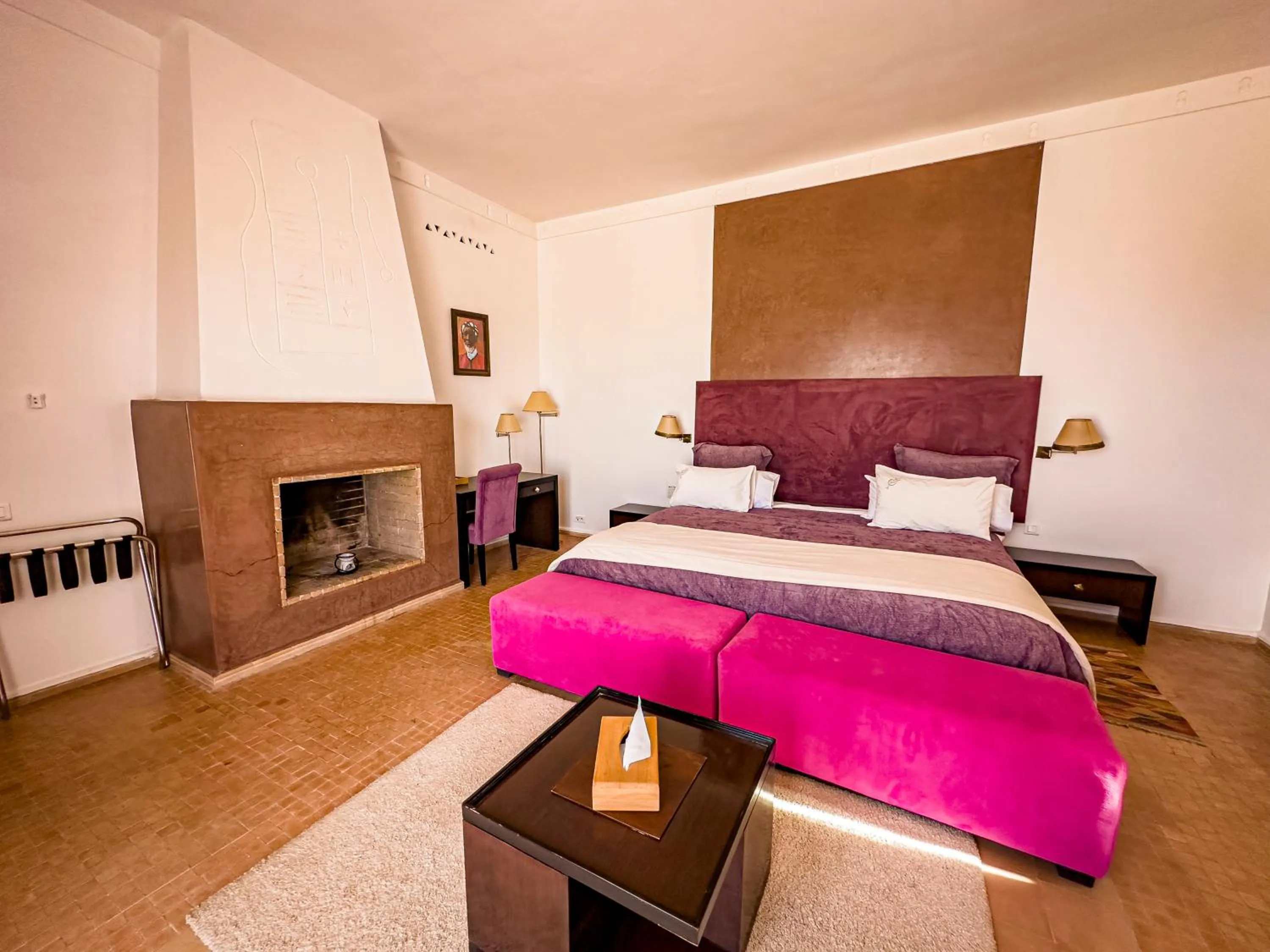 Bedroom, Bed in Kasbah Agounsane Hotel & Spa