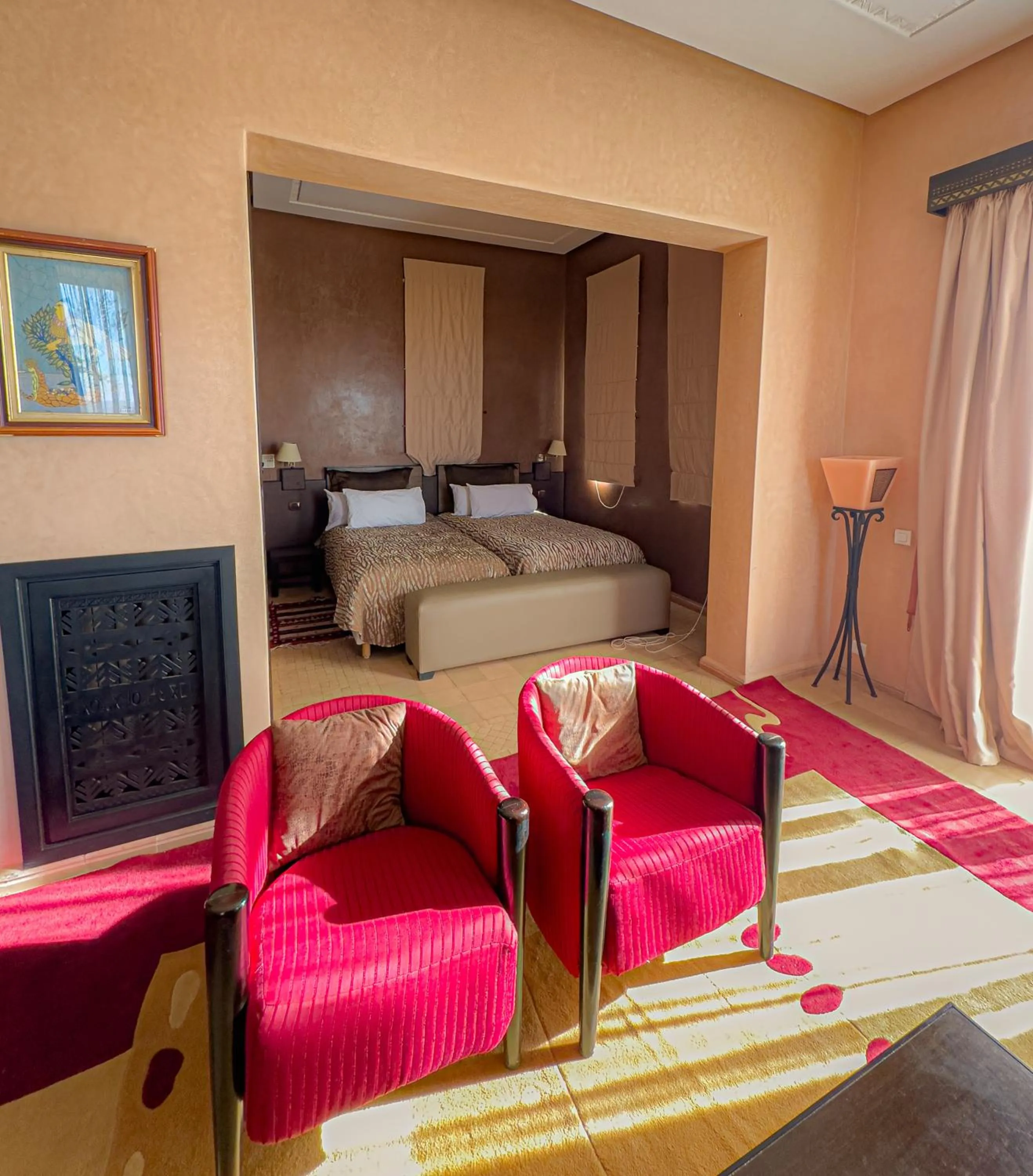 Photo of the whole room, Bed in Kasbah Agounsane Hotel & Spa