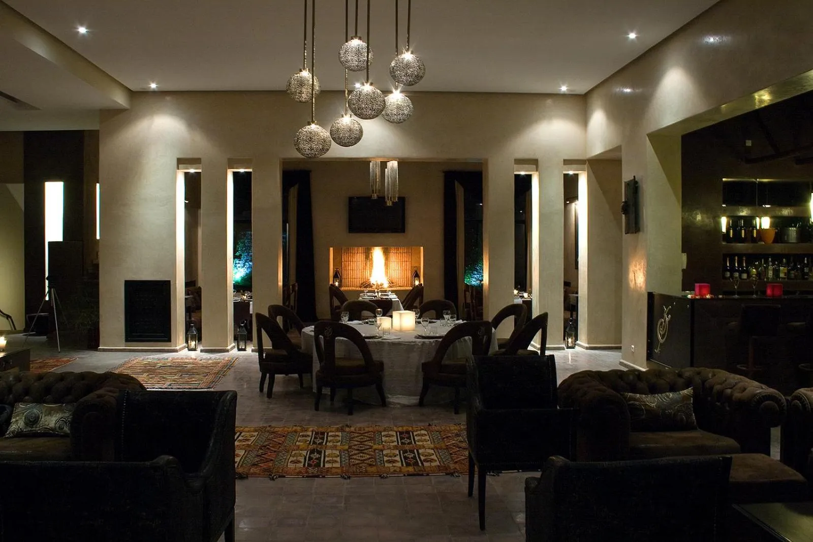 Restaurant/places to eat in Kasbah Agounsane Hotel & Spa