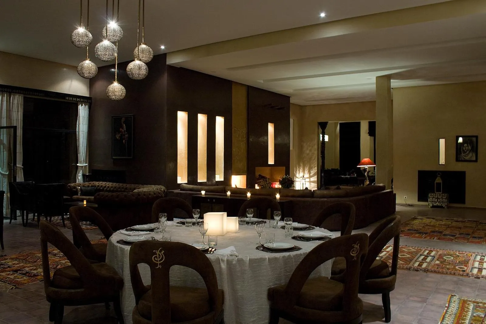 Restaurant/places to eat in Kasbah Agounsane Hotel & Spa