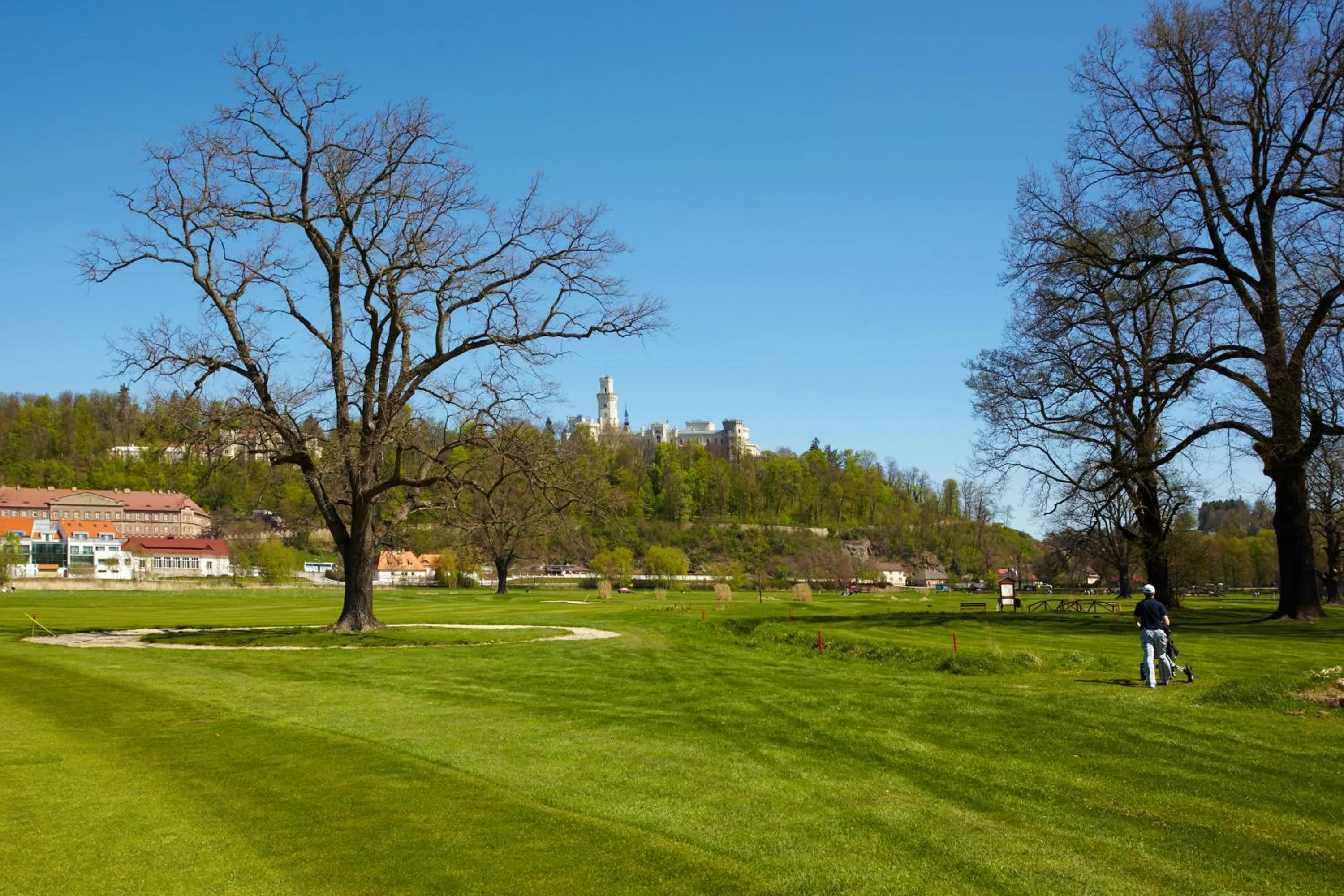 Golfcourse in Wellness Hotel Diamant