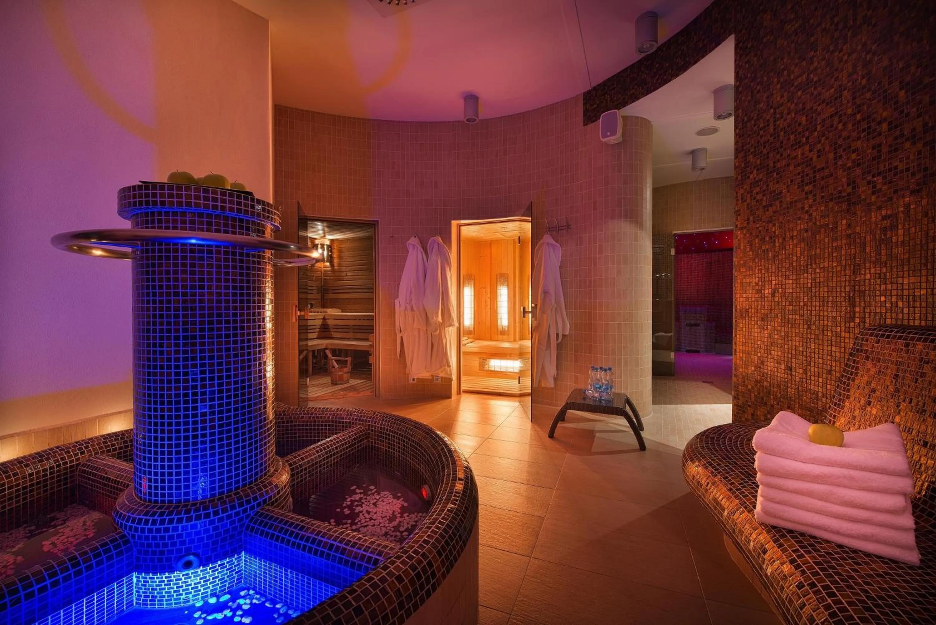 Sauna in Wellness Hotel Diamant