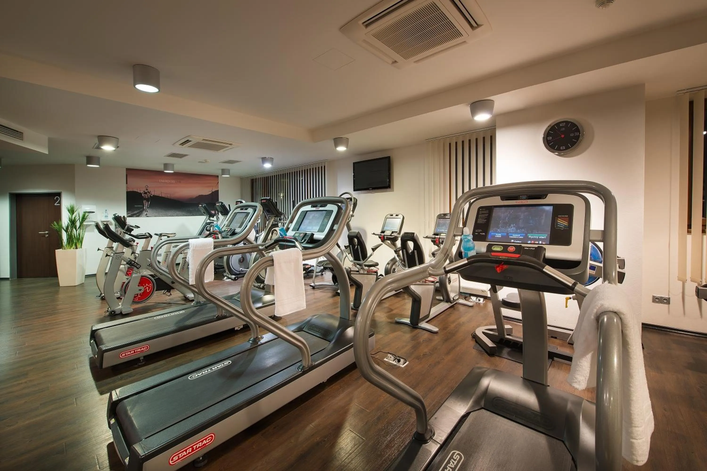 Fitness centre/facilities in Wellness Hotel Diamant