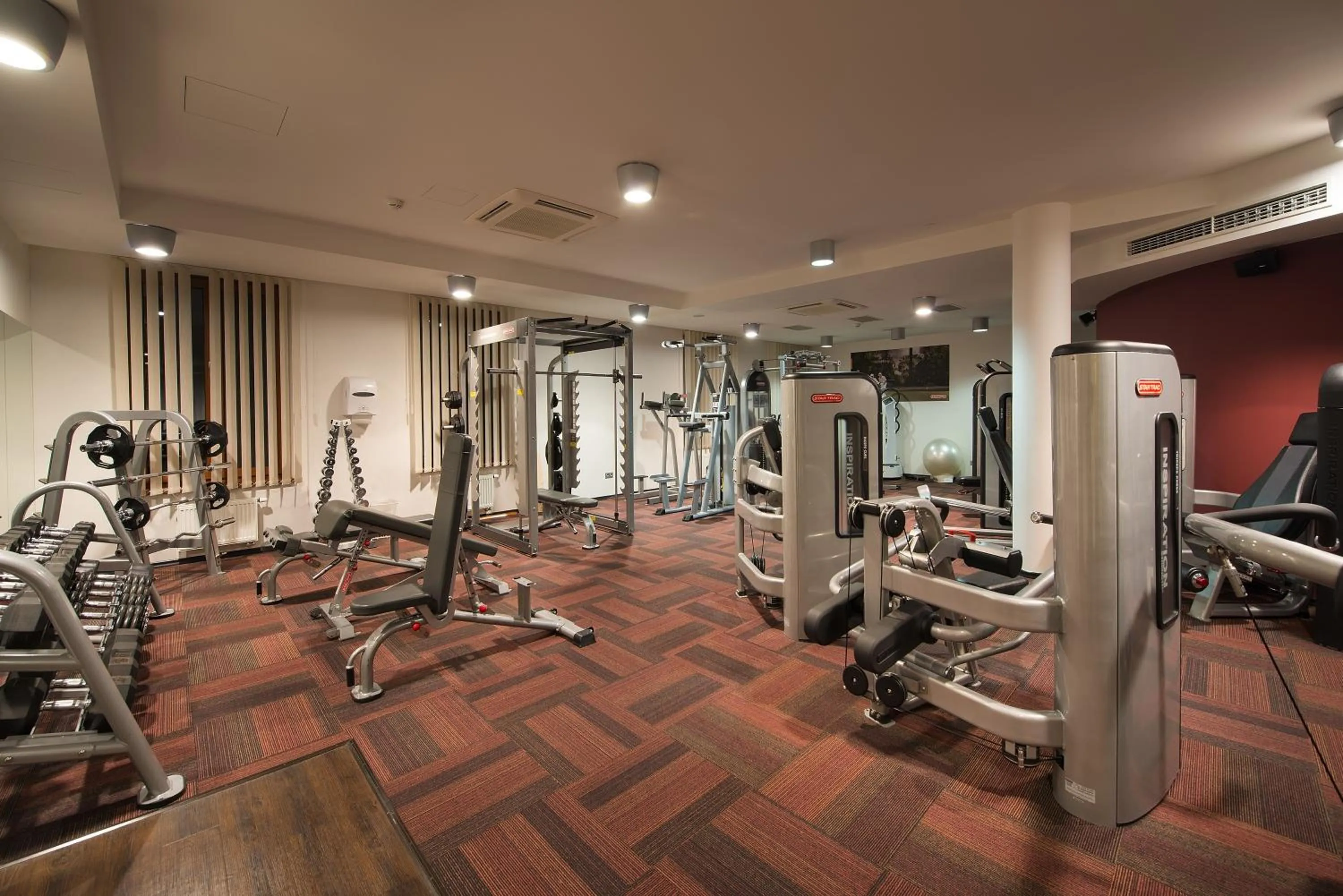 Fitness centre/facilities in Wellness Hotel Diamant