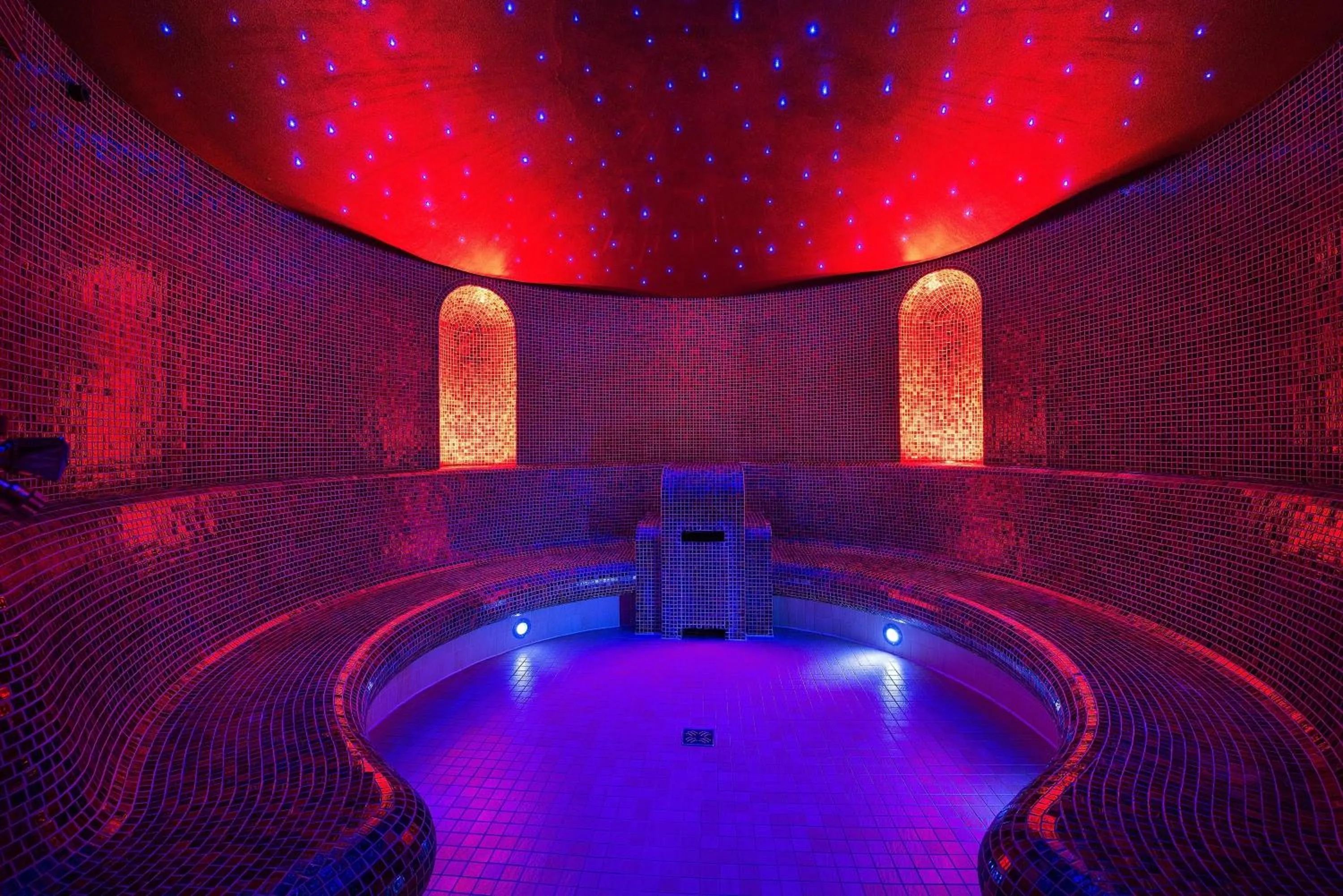Steam room in Wellness Hotel Diamant