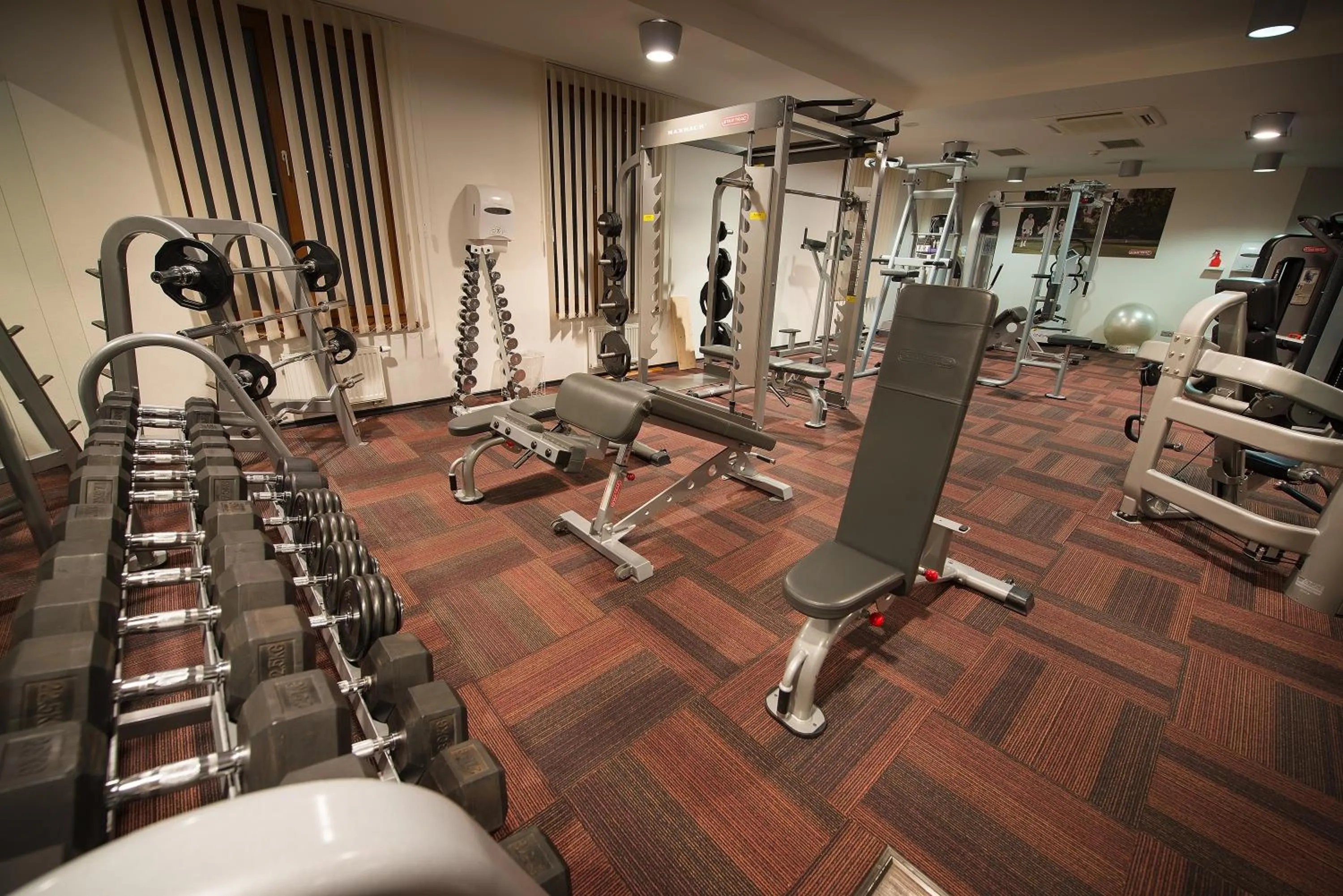 Fitness centre/facilities in Wellness Hotel Diamant