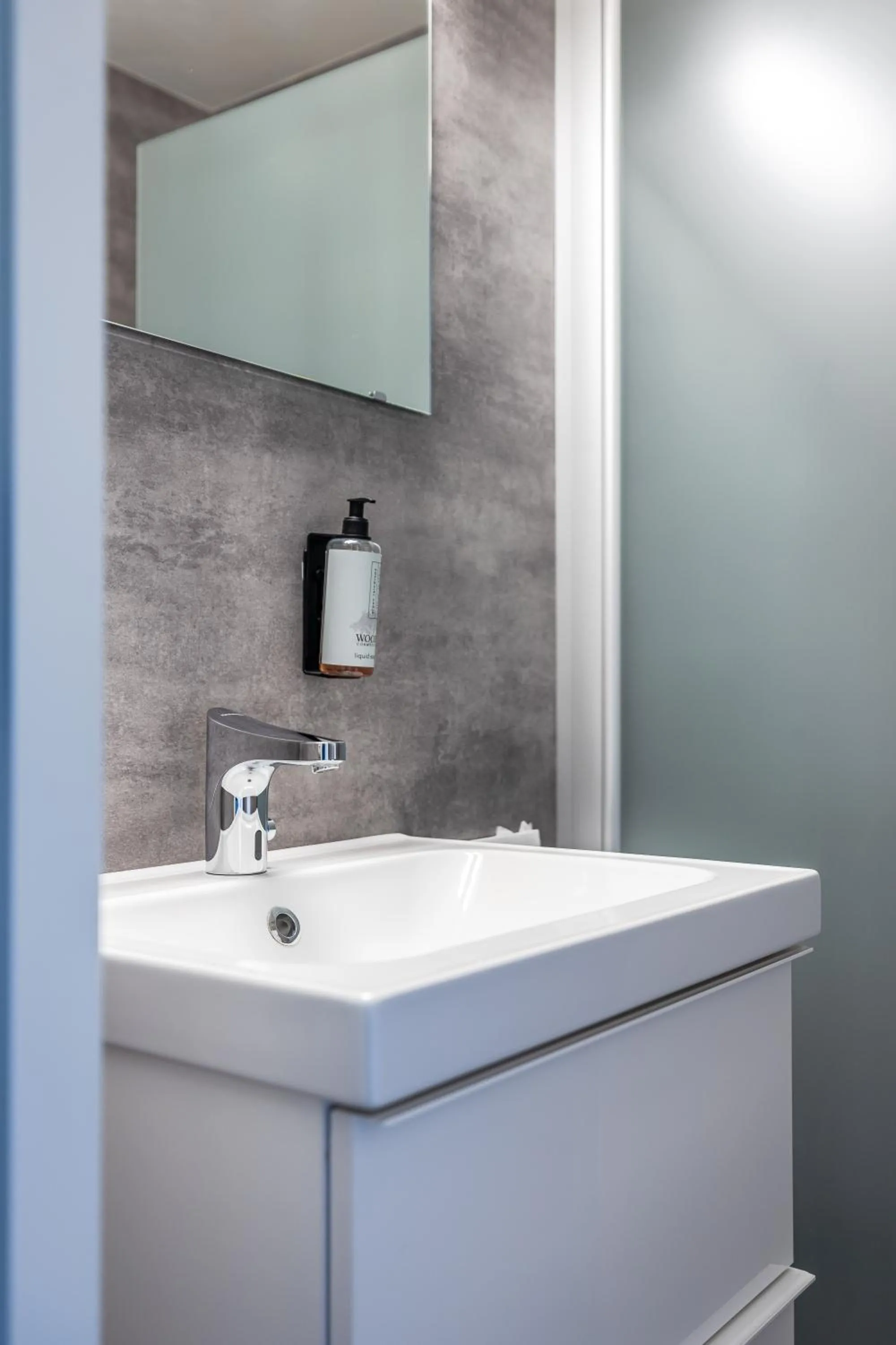 Bathroom in Hotell Kung Gösta by First