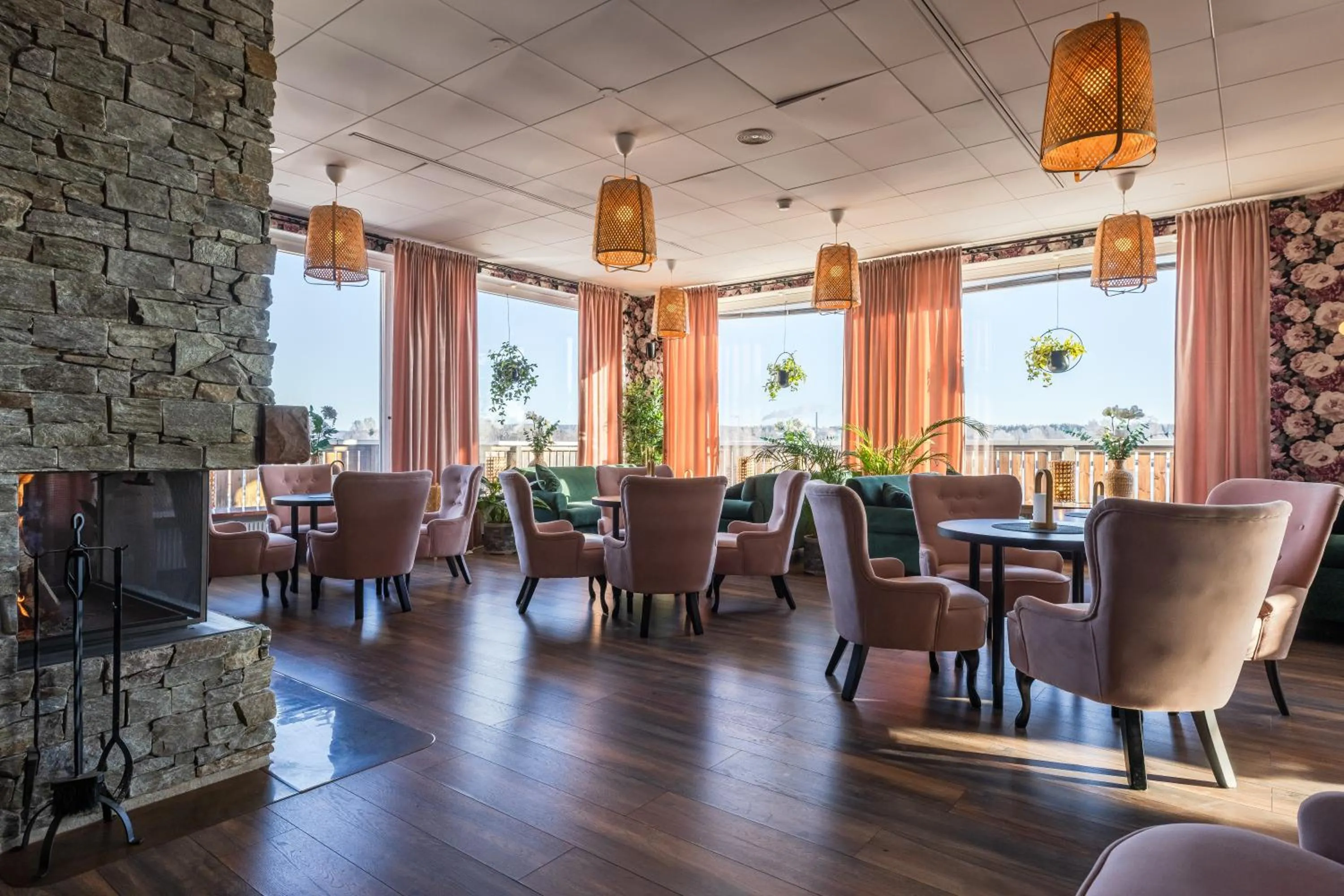 Lounge or bar in Hotell Kung Gösta by First