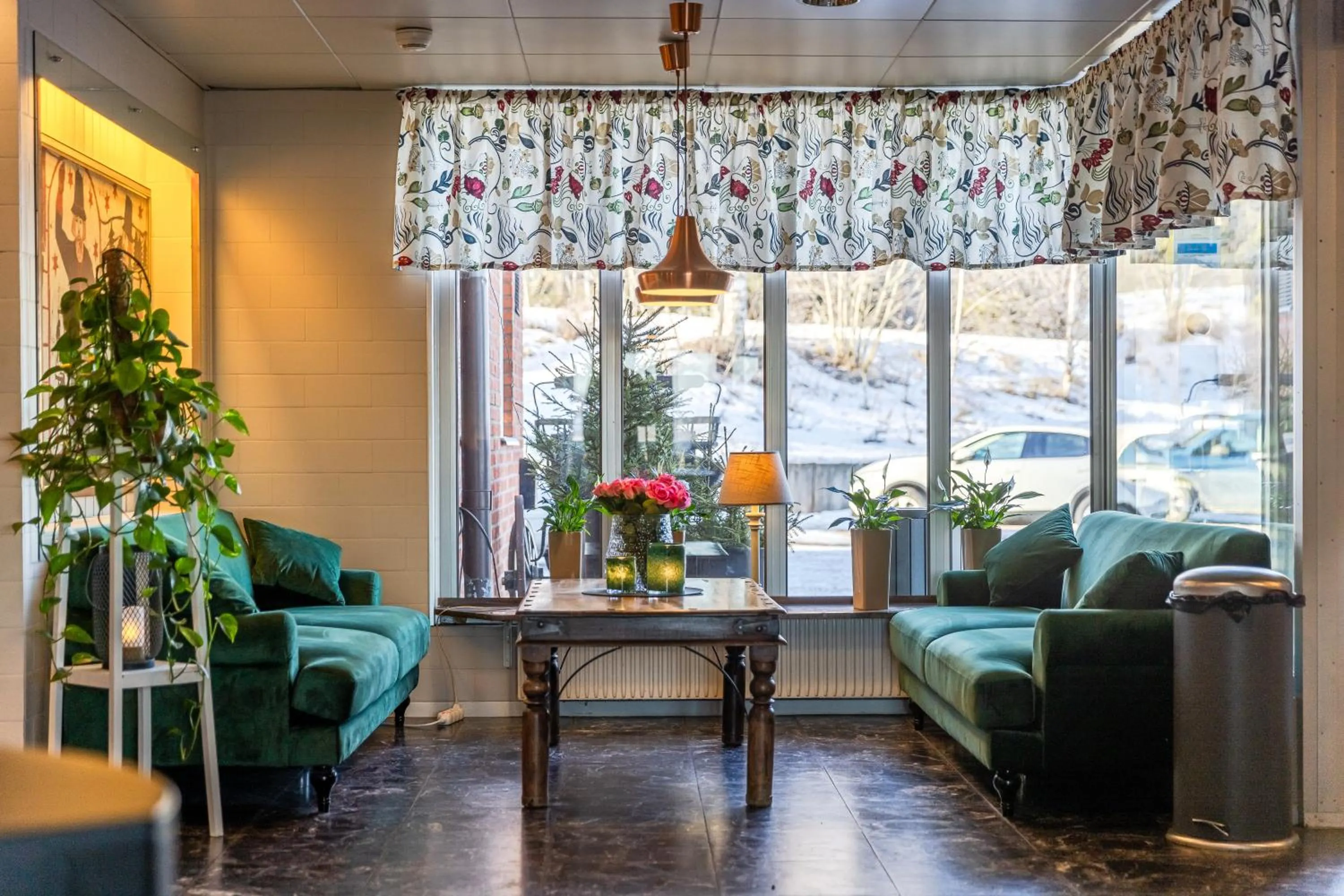 Lobby or reception in Hotell Kung Gösta by First