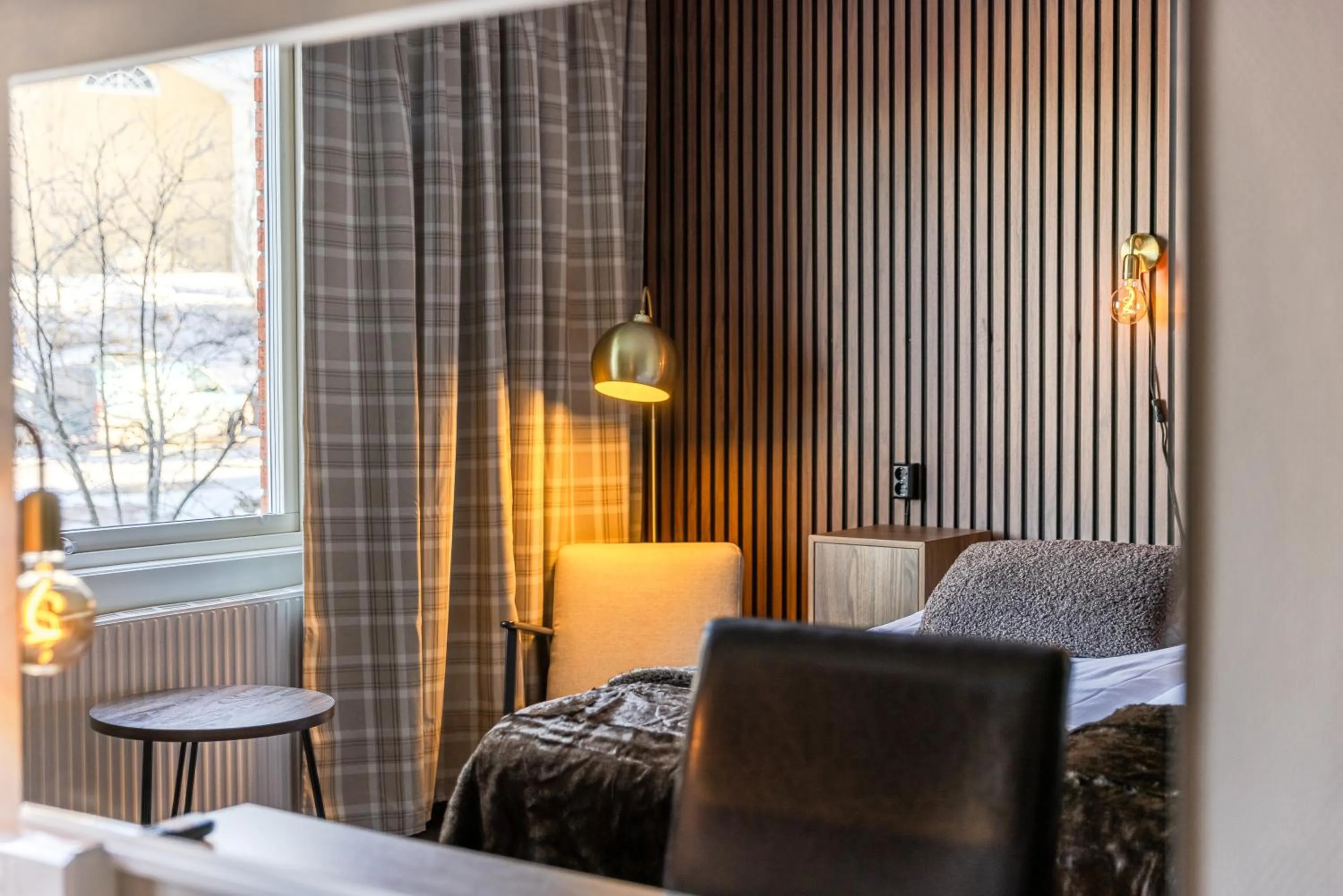 Photo of the whole room, Bed in Hotell Kung Gösta by First