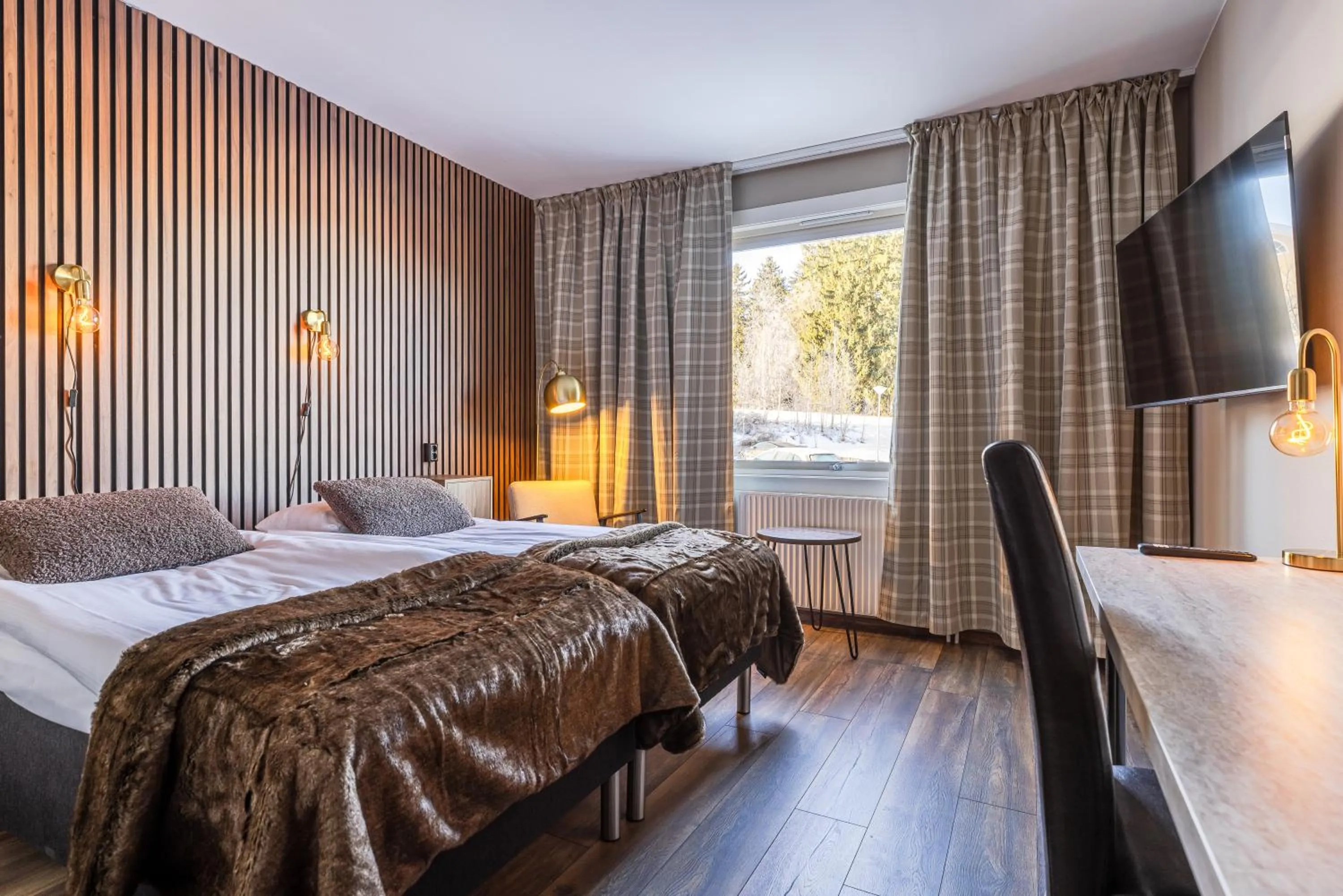 Photo of the whole room, Bed in Hotell Kung Gösta by First