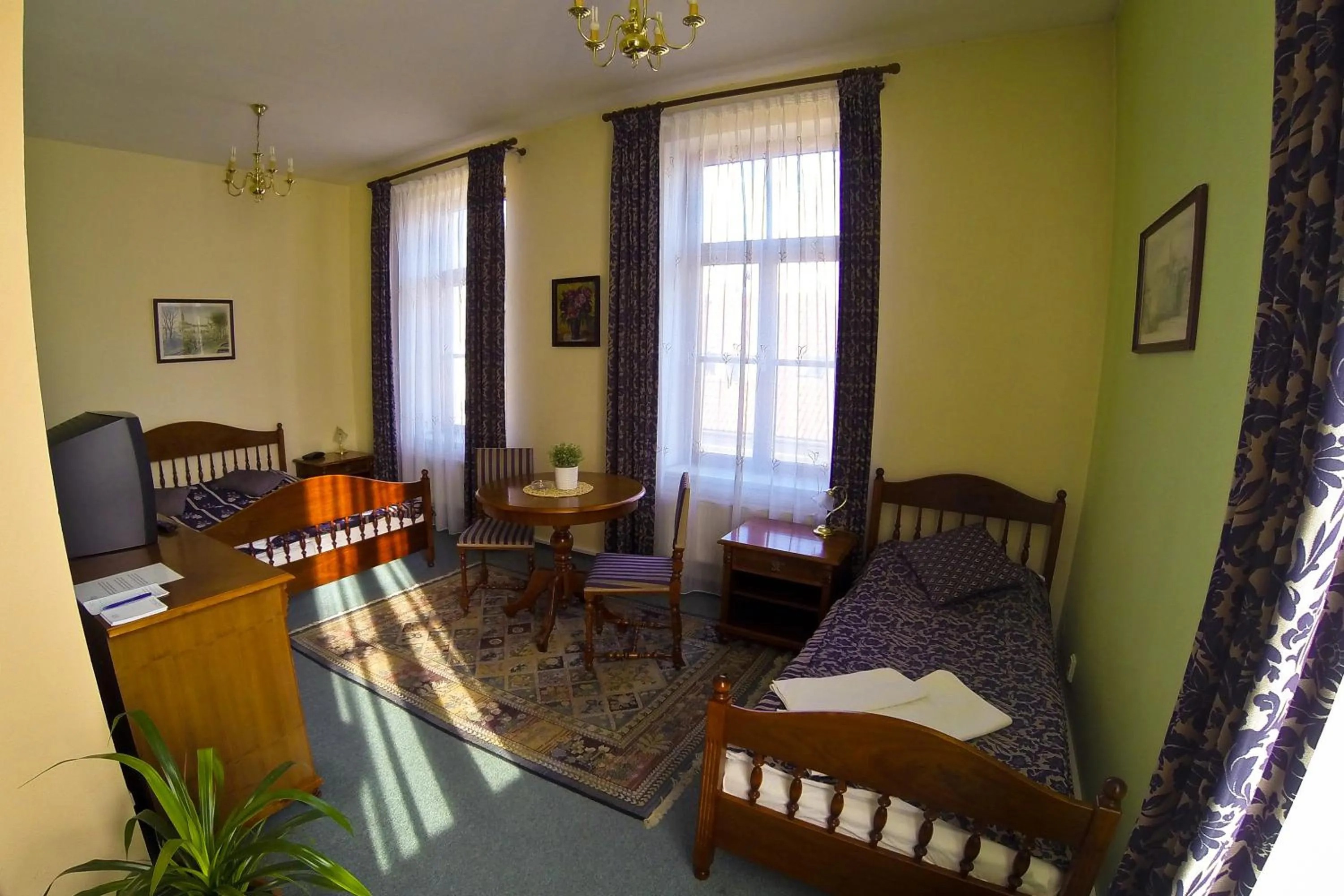 Bedroom in Hotel Zlatá Stoupa