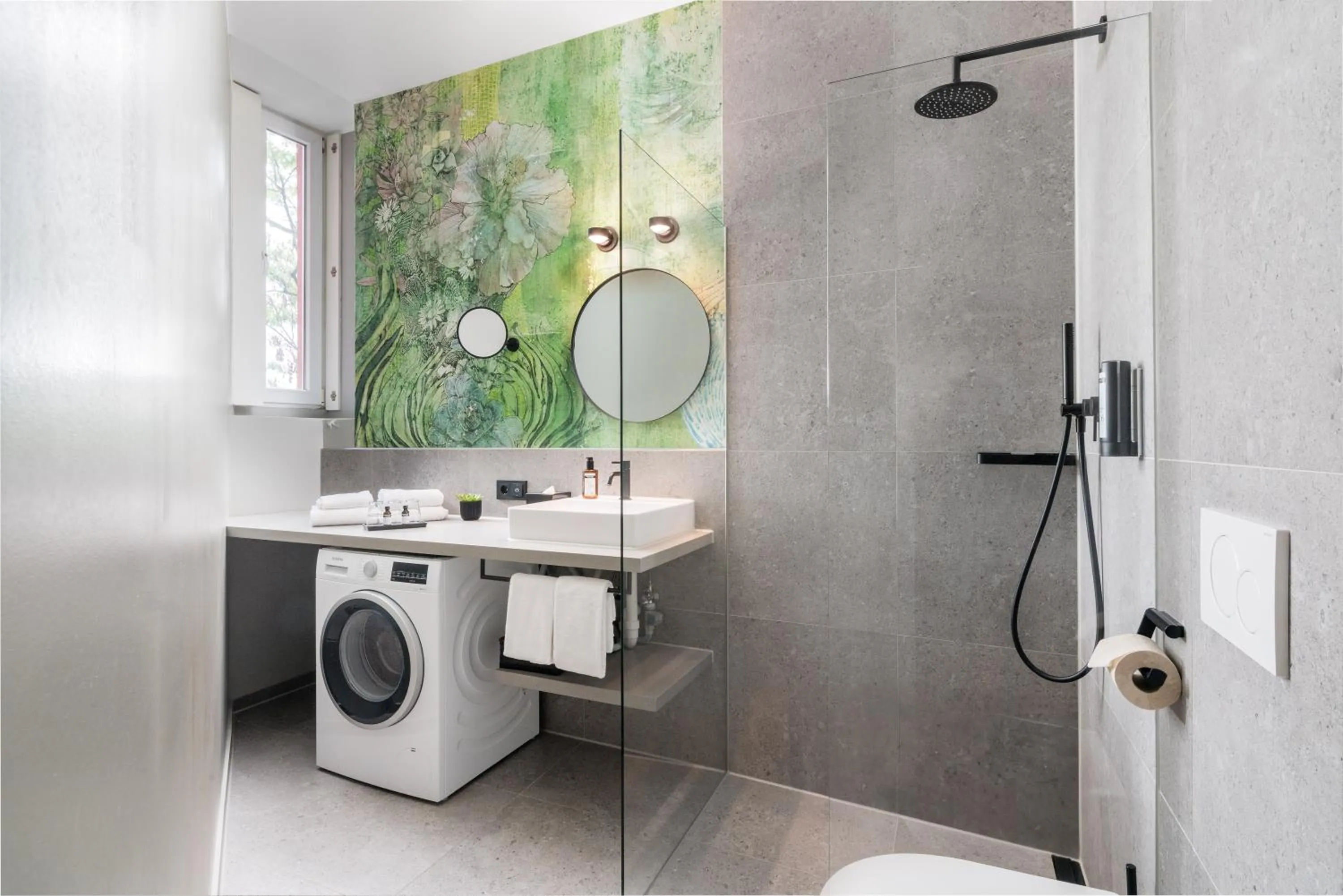 Bathroom in KOOS Hotel&Apartments - City Aparthotel