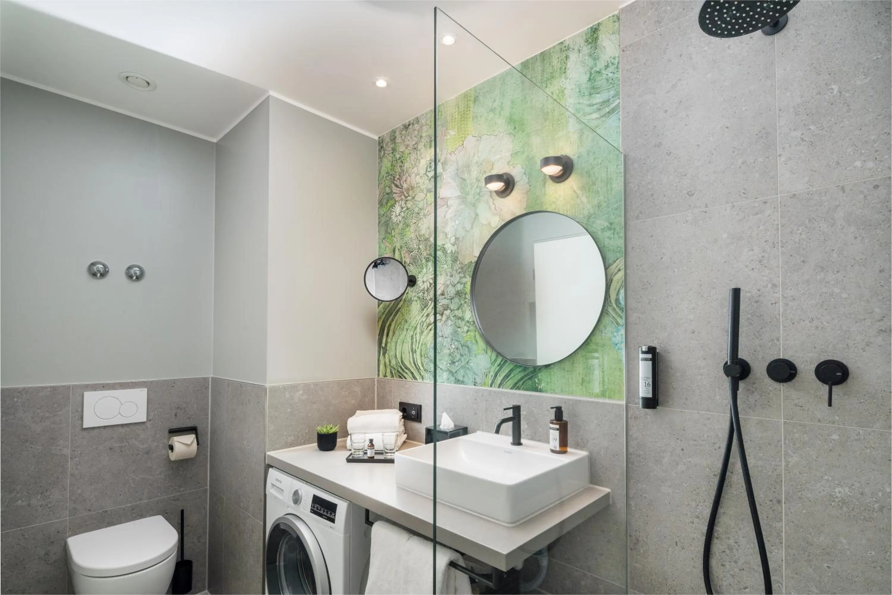 Bathroom in KOOS Hotel&Apartments - City Aparthotel