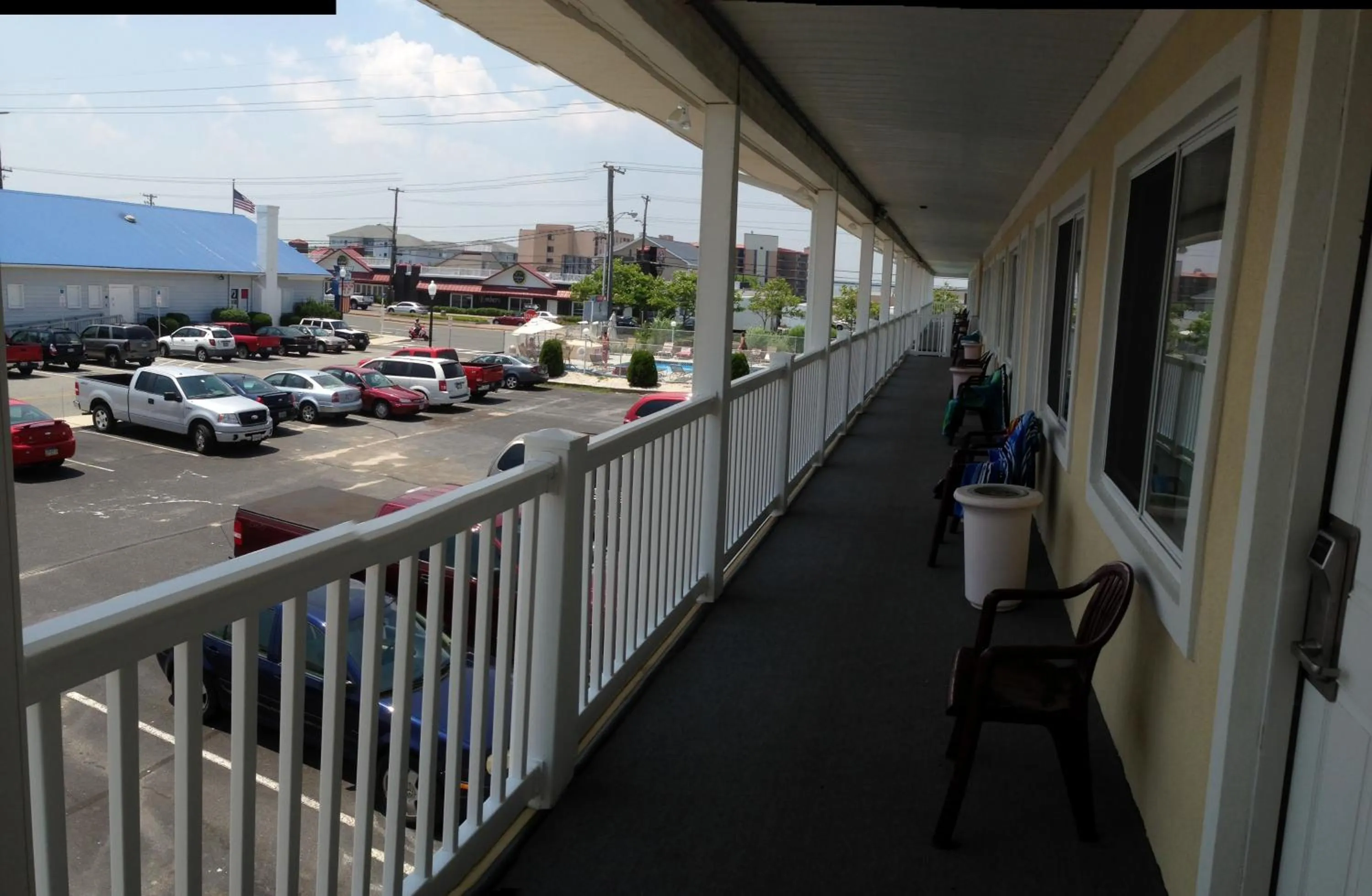 Balcony/Terrace in Kings Arms Motel