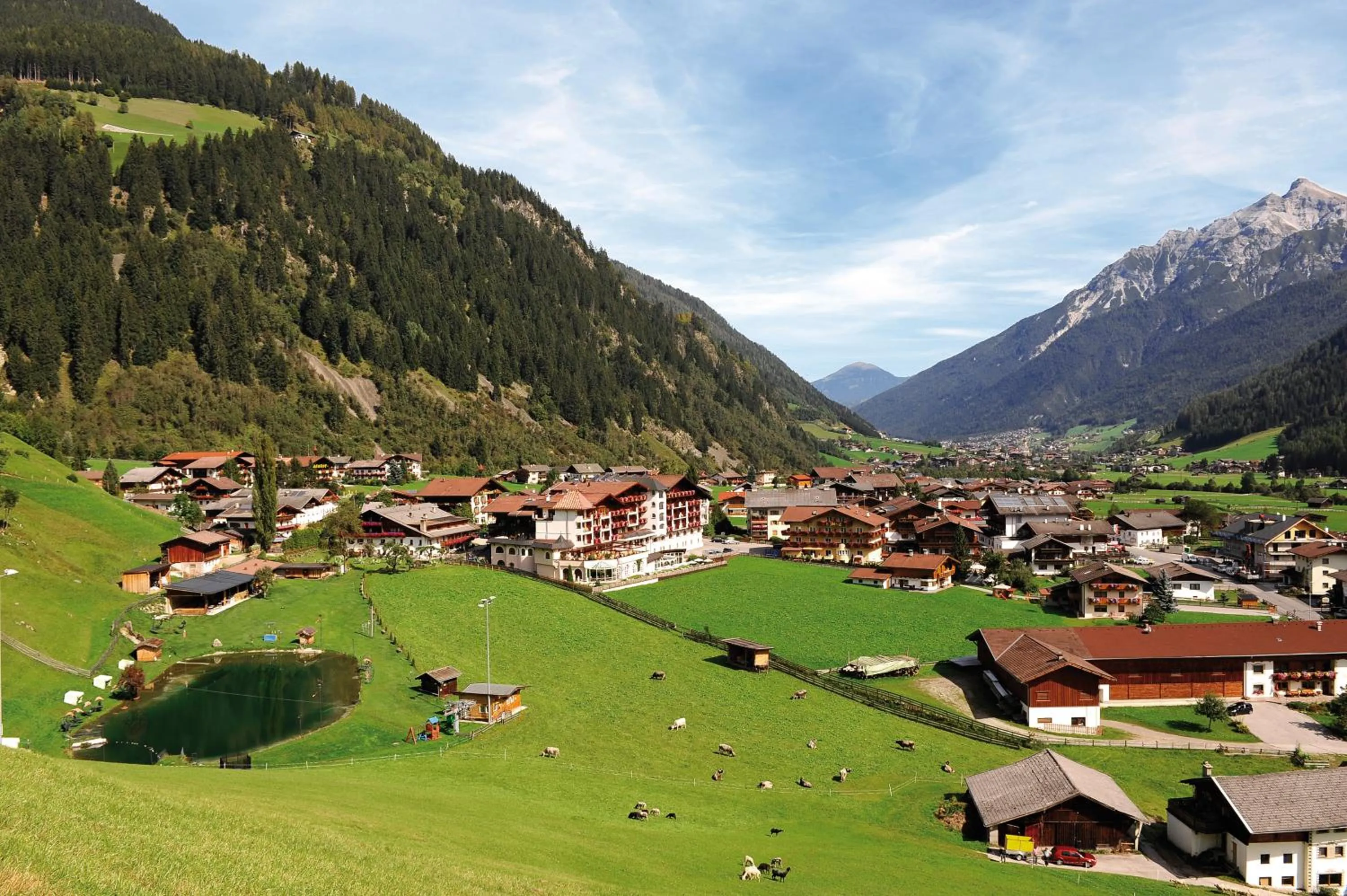 Natural landscape in Wellness & Relax Hotel Milderer Hof