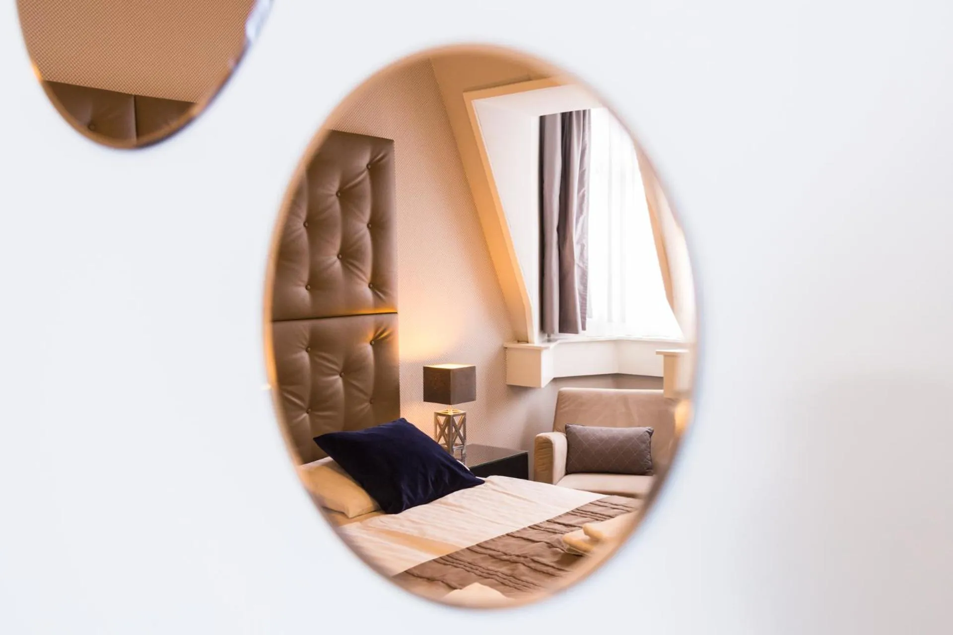 Decorative detail, Bed in Hotel Zilt