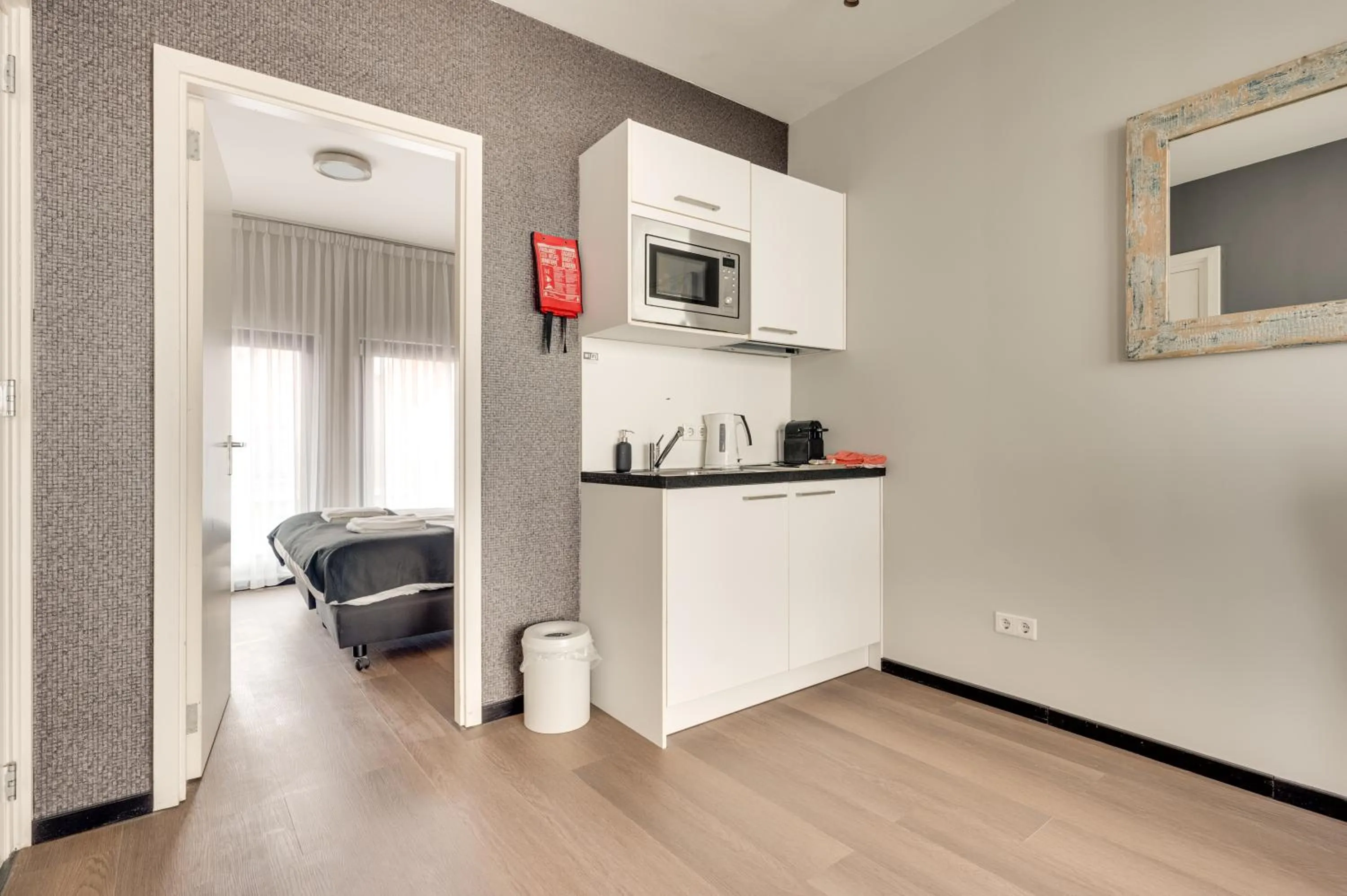 Kitchen or kitchenette in Hotel Zilt