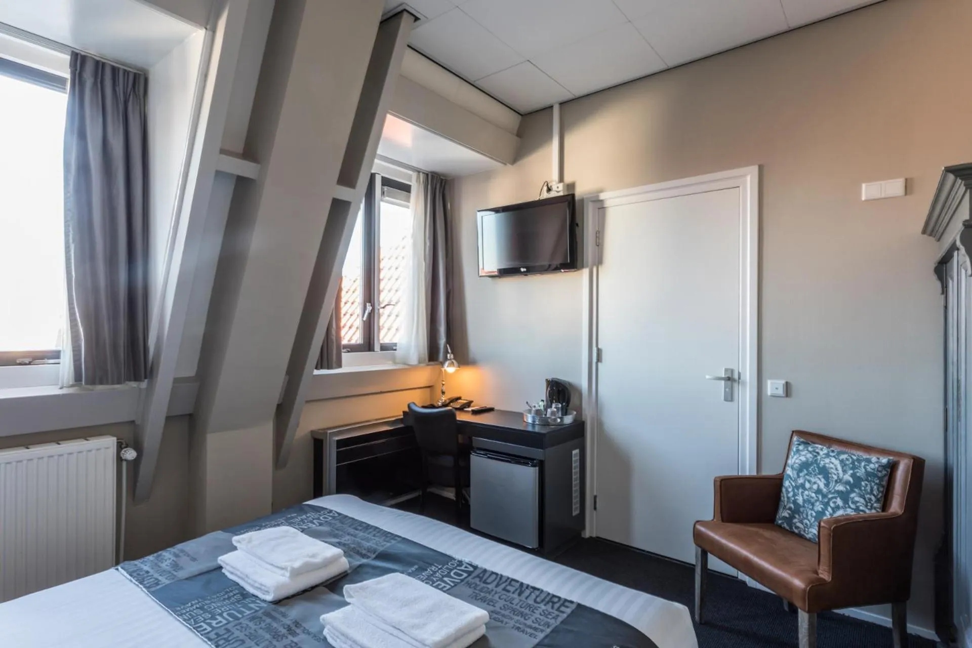 Bedroom, Bed in Hotel Zilt