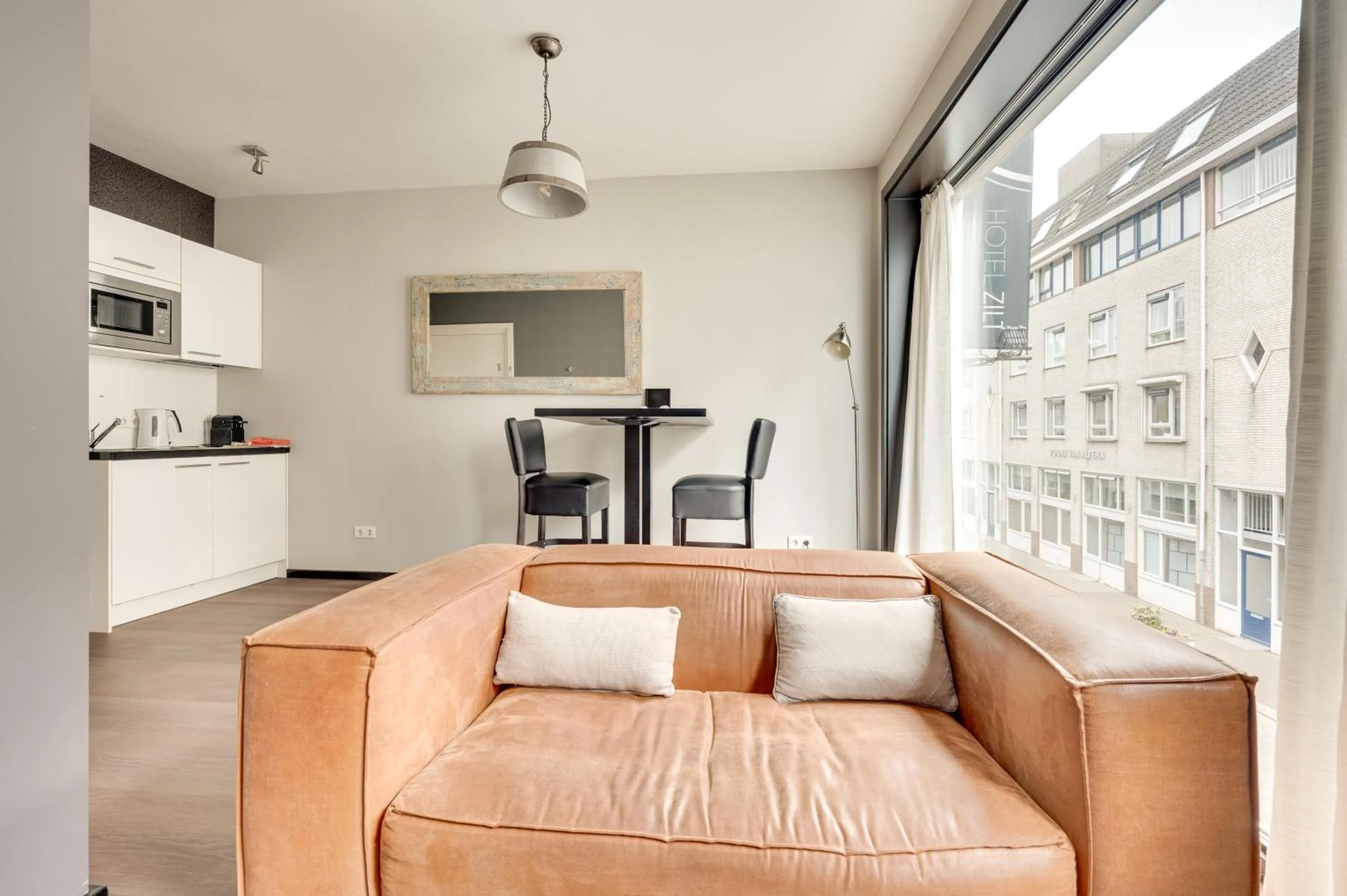 Kitchen or kitchenette in Hotel Zilt