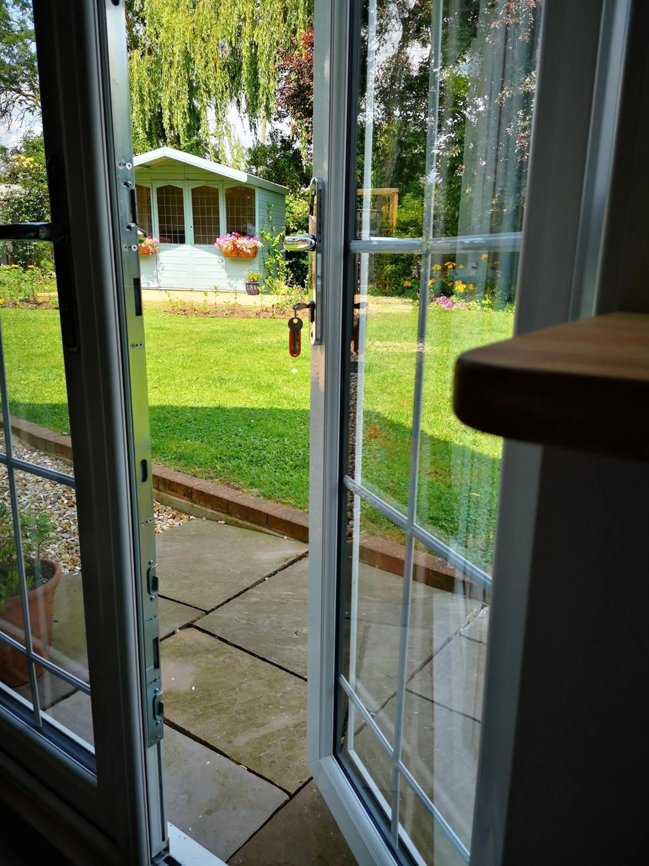 Balcony/Terrace in White Cottage B and B
