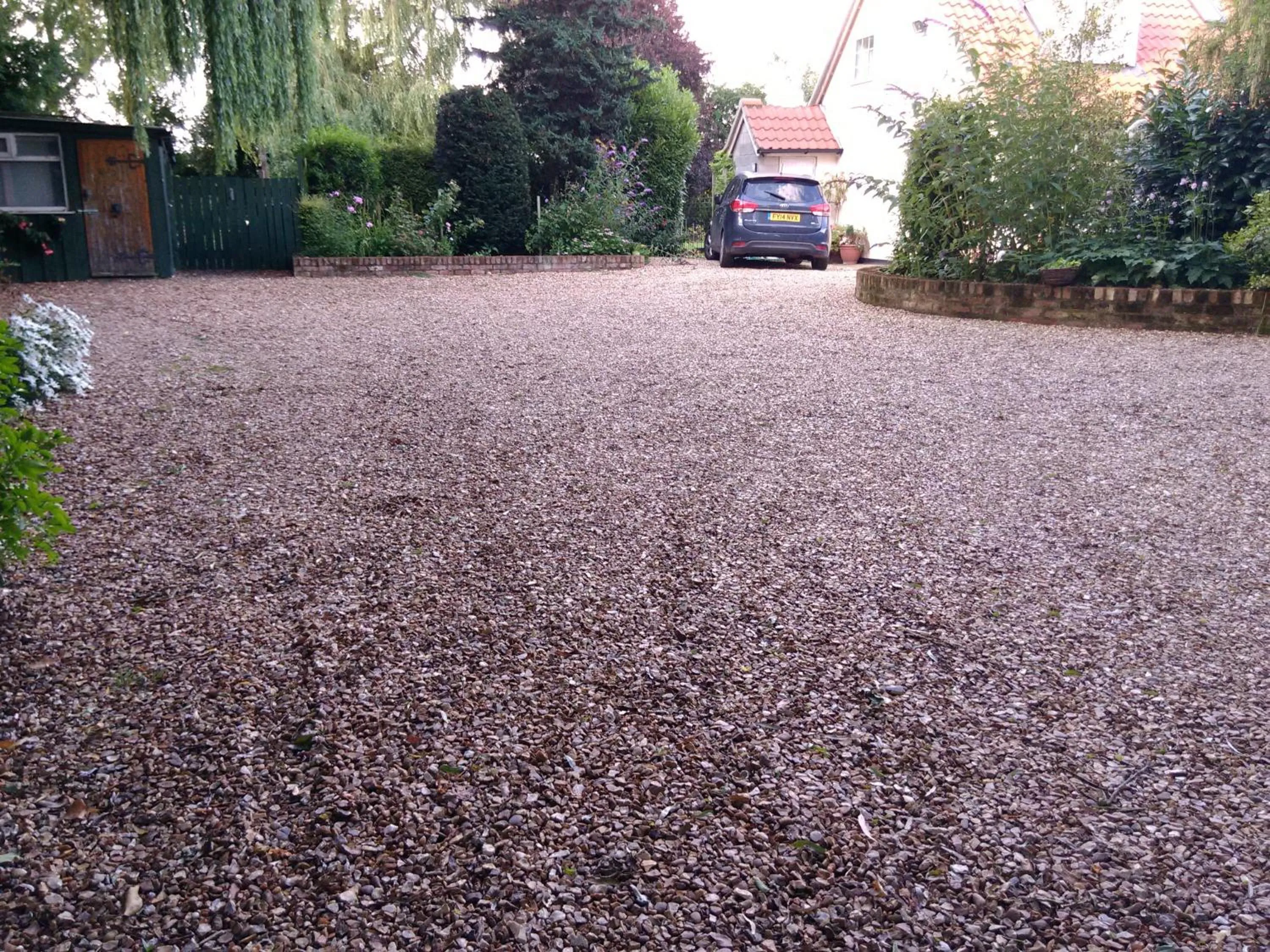 Parking in White Cottage B and B