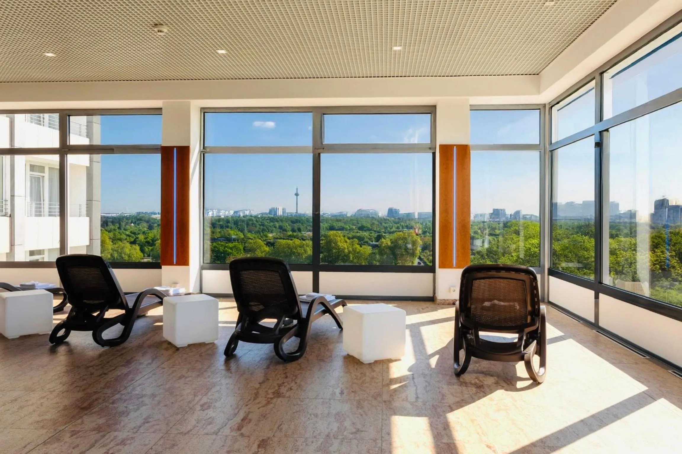 View (from property/room) in SOALTEE Hotel by Trip Inn Frankfurt Messe Tagungshotel