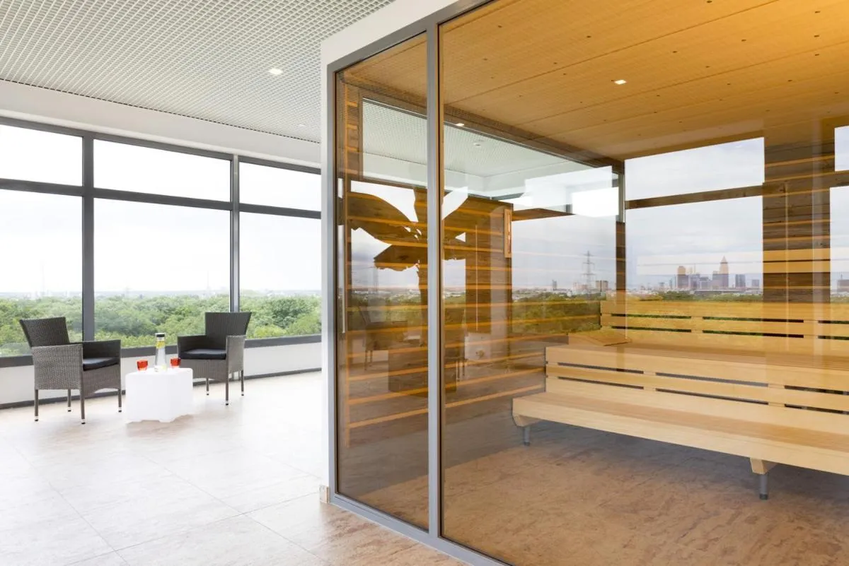 Sauna in SOALTEE Hotel by Trip Inn Frankfurt Messe Tagungshotel