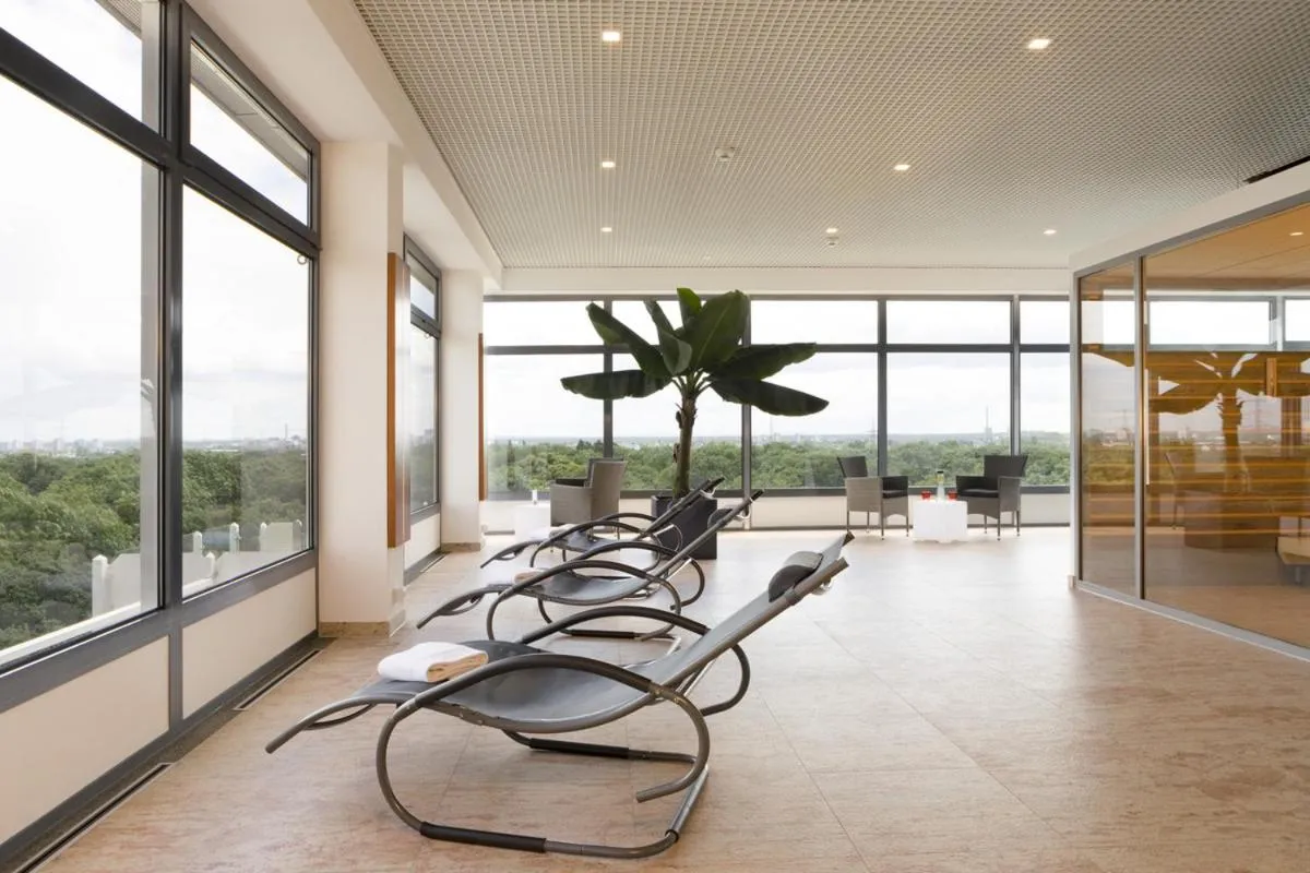 Sauna in SOALTEE Hotel by Trip Inn Frankfurt Messe Tagungshotel